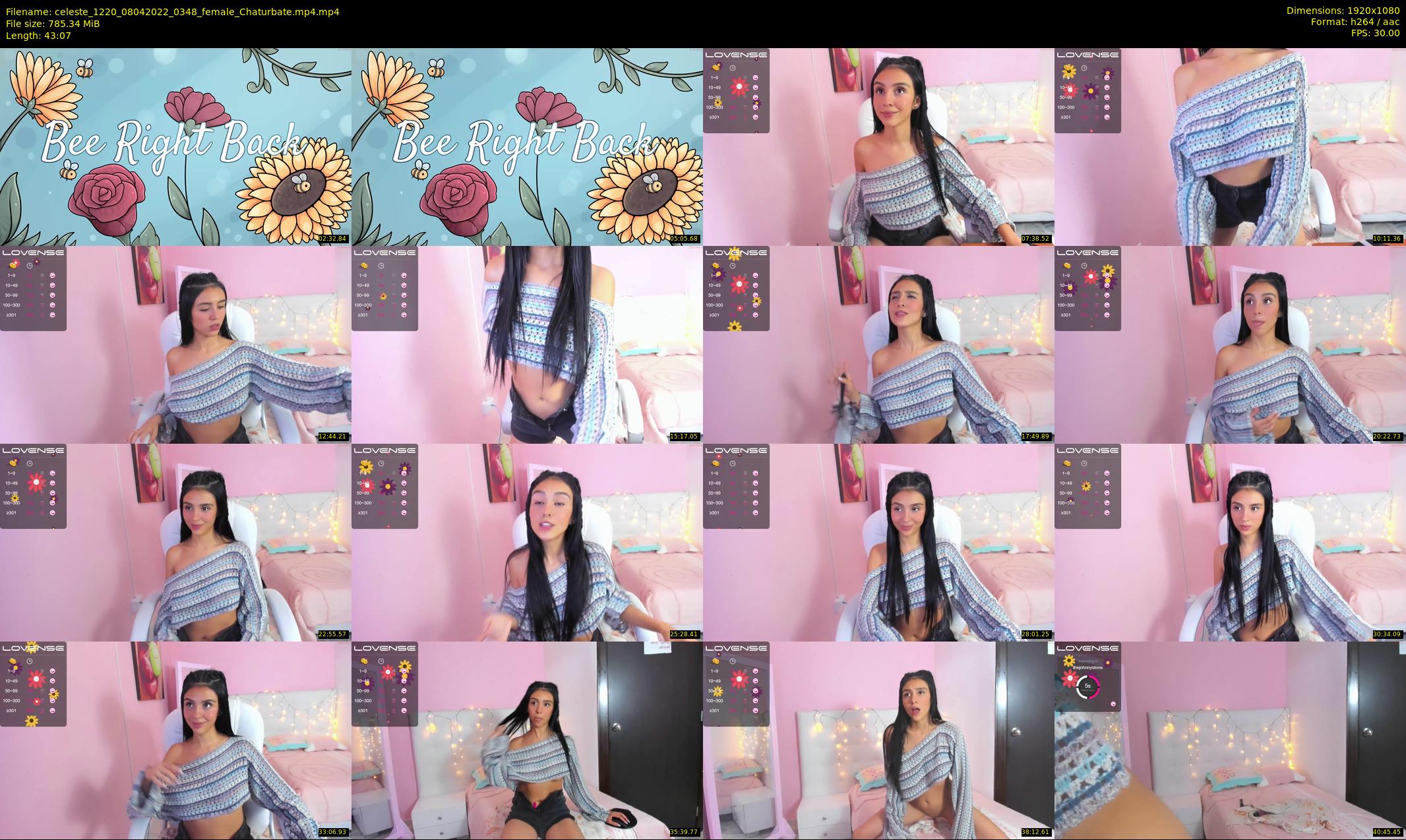celeste_1220 — 44 minute Chaturbate female cam show recording, 1080p, Apr 8, 2022