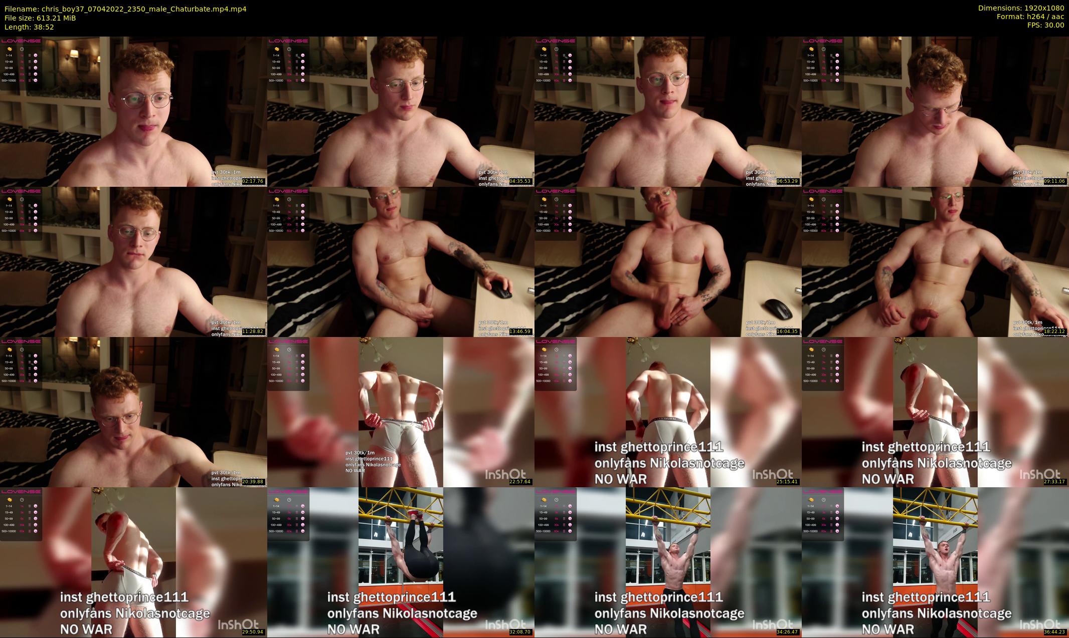 chris_boy37 — 39 minute Chaturbate male cam show recording, 1080p, Apr 7, 2022
