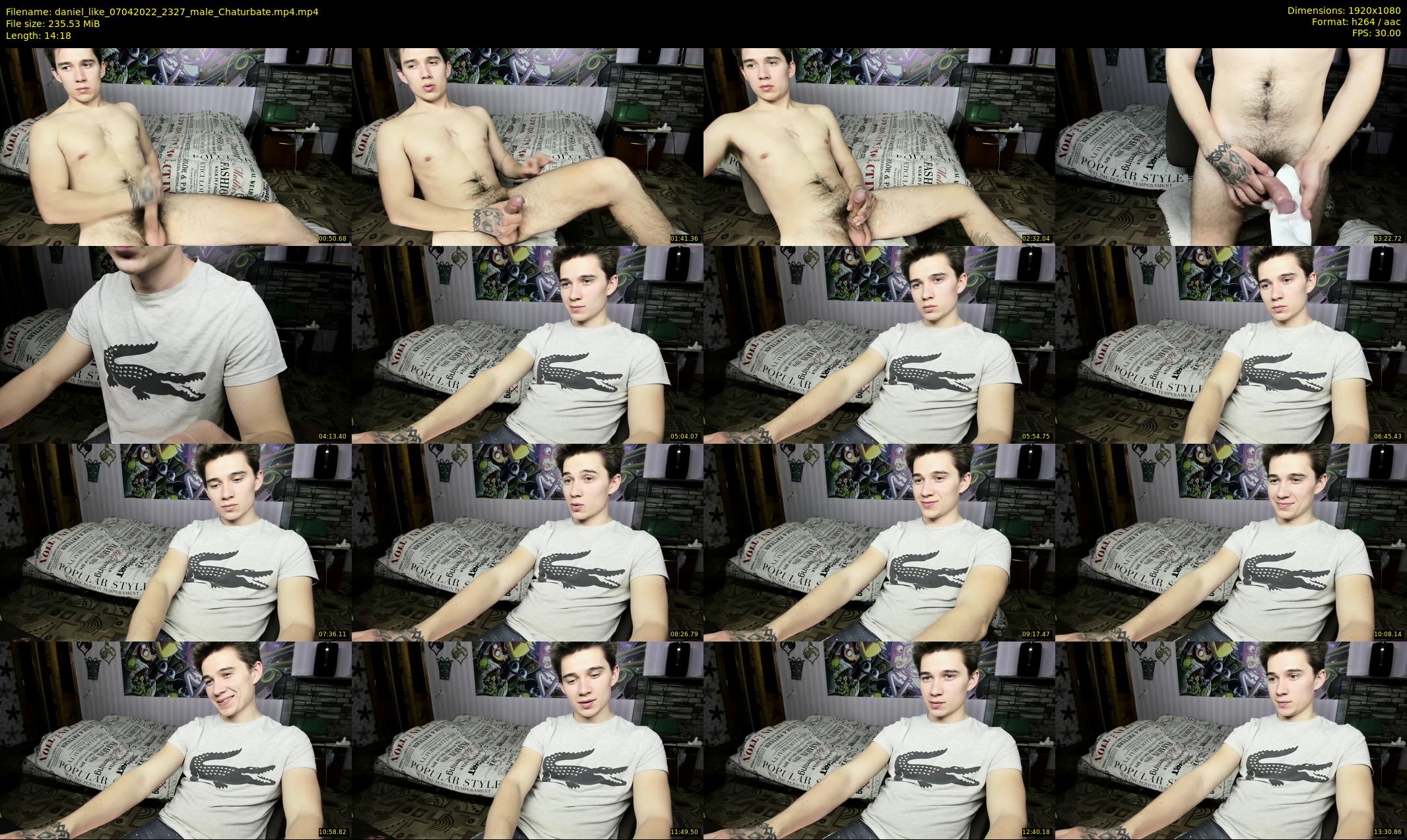 daniel_like — 15 minute Chaturbate male cam show recording, 1080p, Apr 7, 2022