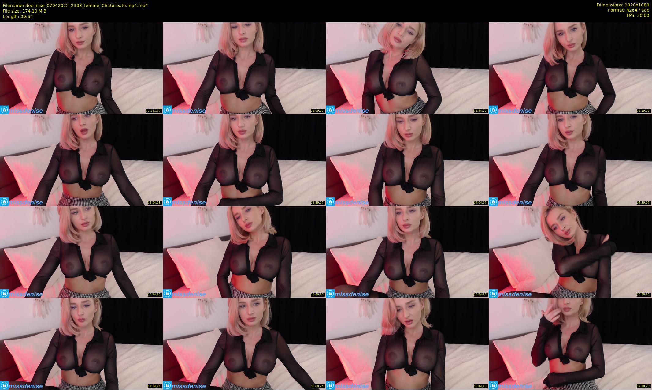 dee_nise — 10 minute Chaturbate female cam show recording, 1080p, Apr 7, 2022