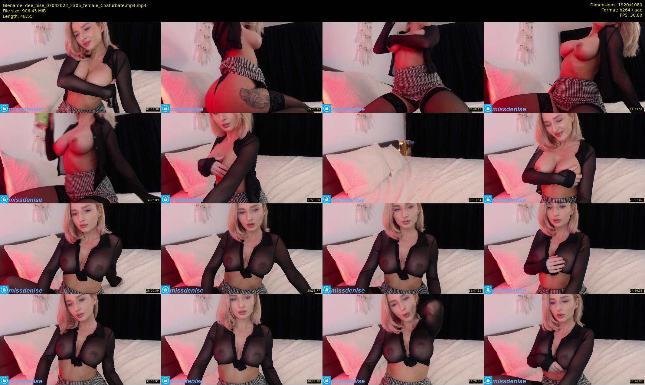 dee_nise — 49 minute Chaturbate female cam show recording, 1080p, Apr 7, 2022