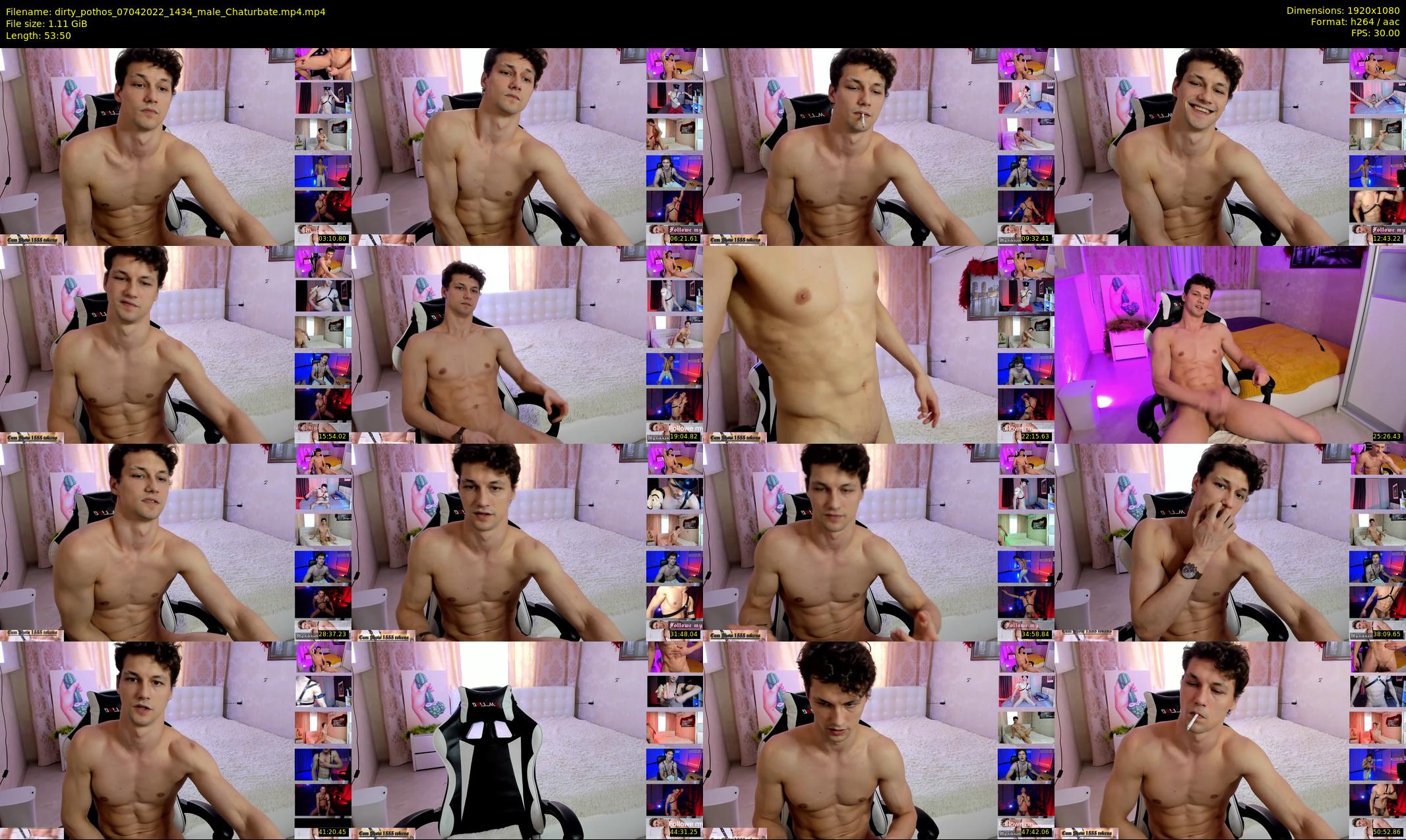 dirty_pothos — 54 minute Chaturbate male cam show recording, 1080p, Apr 7, 2022