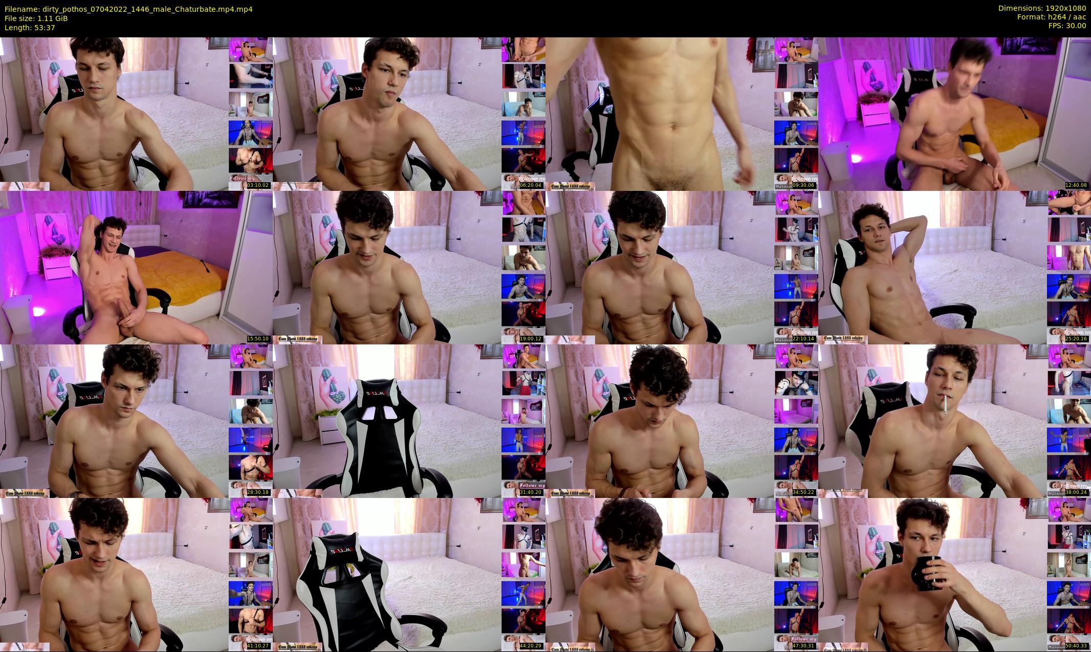 dirty_pothos — 54 minute Chaturbate male cam show recording, 1080p, Apr 7, 2022