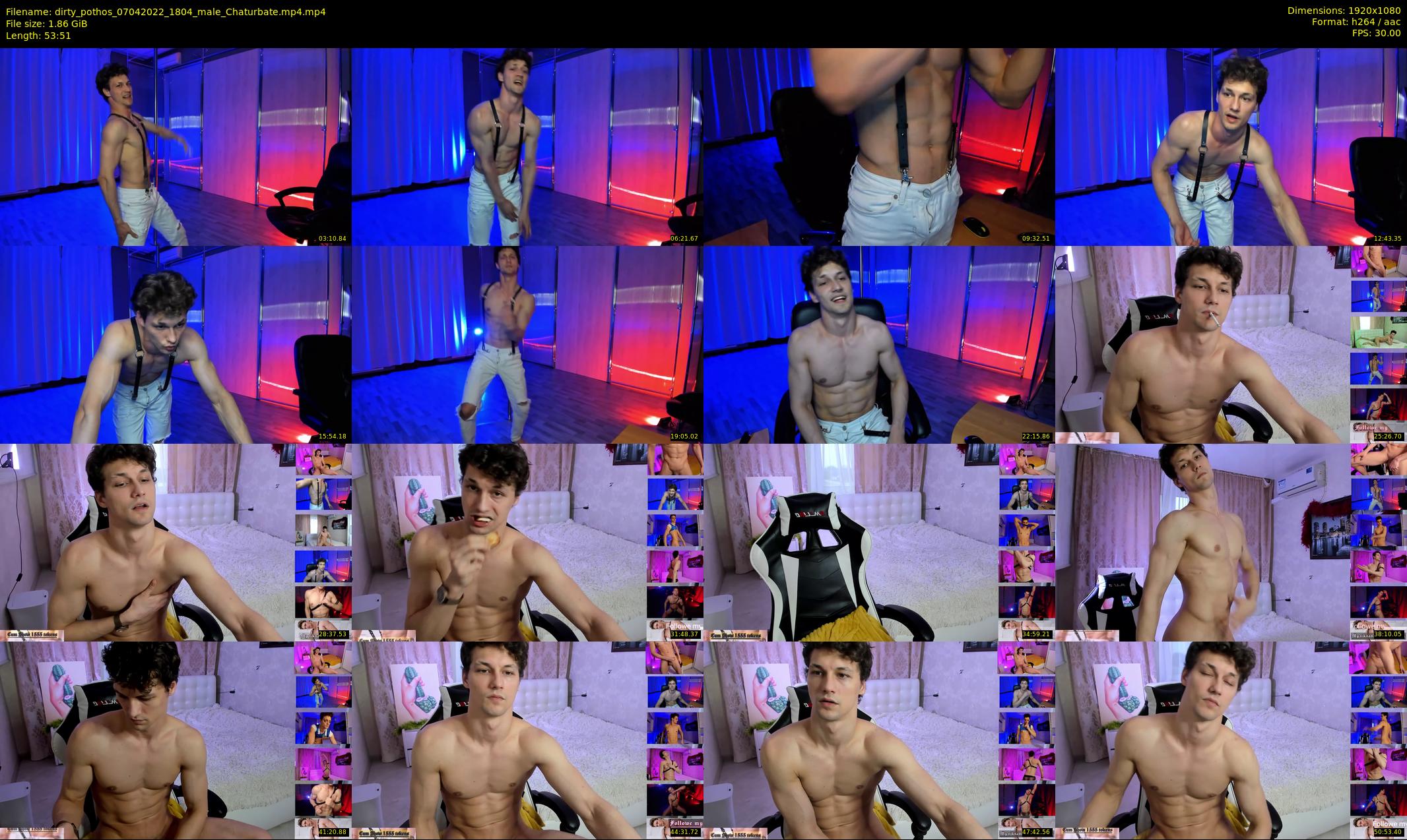 dirty_pothos — 54 minute Chaturbate male cam show recording, 1080p, Apr 7, 2022