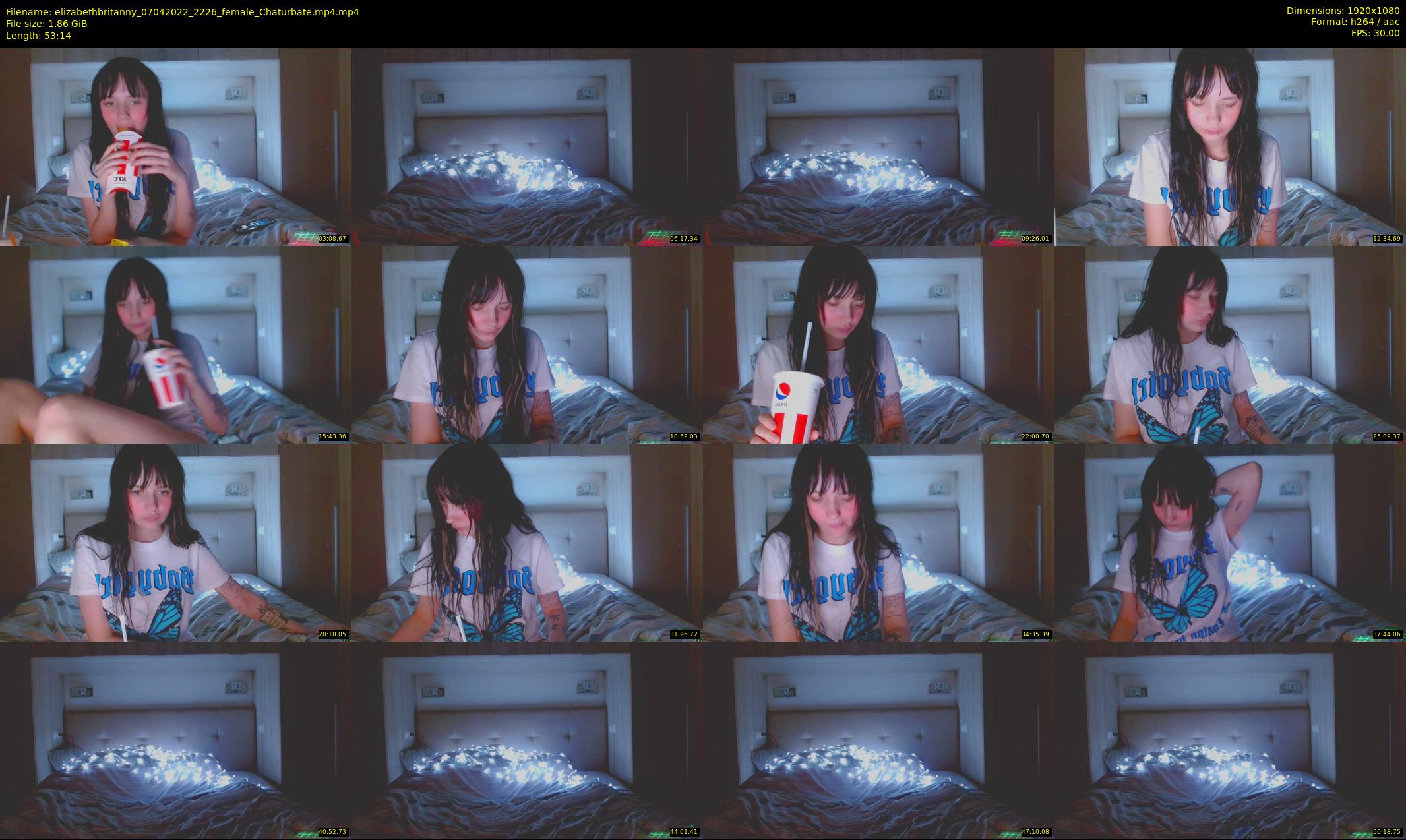 elizabethbritanny — 54 minute Chaturbate female cam show recording, 1080p, Apr 7, 2022