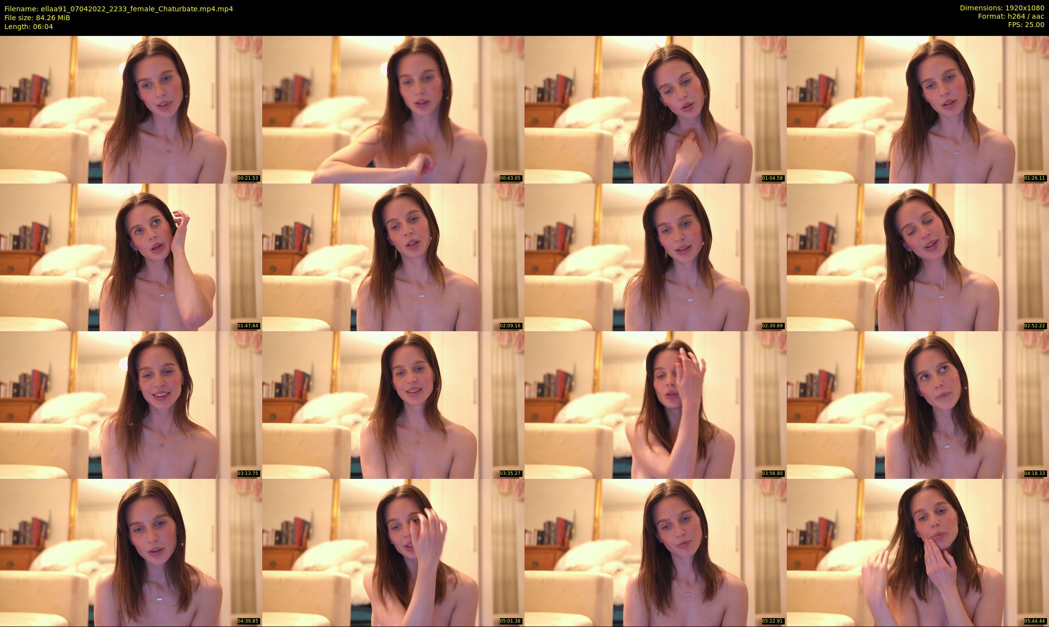 ellaa91 — 7 minute Chaturbate female cam show recording, 1080p, Apr 7, 2022