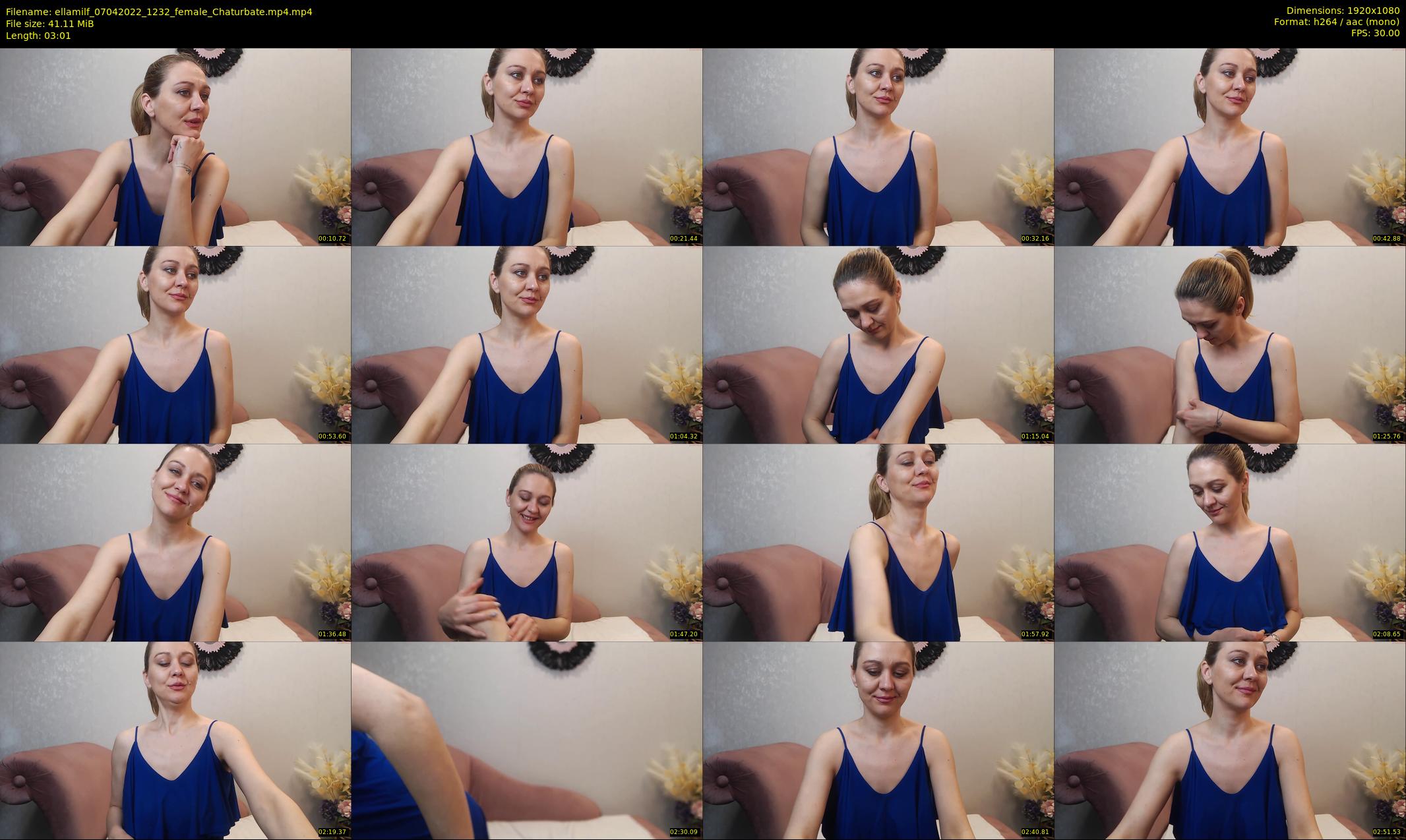 ellamilf — 4 minute Chaturbate female cam show recording, 1080p, Apr 7, 2022