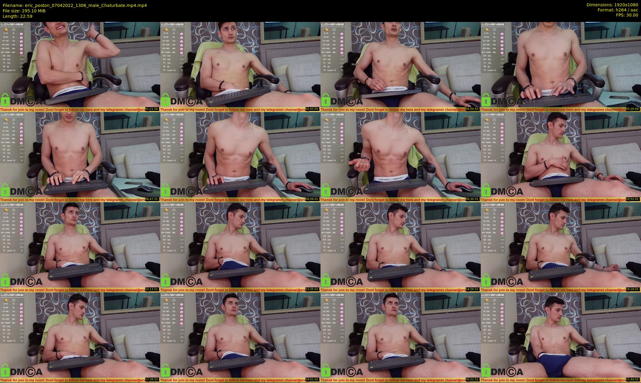 eric_poston — 23 minute Chaturbate male cam show recording, 1080p, Apr 7, 2022