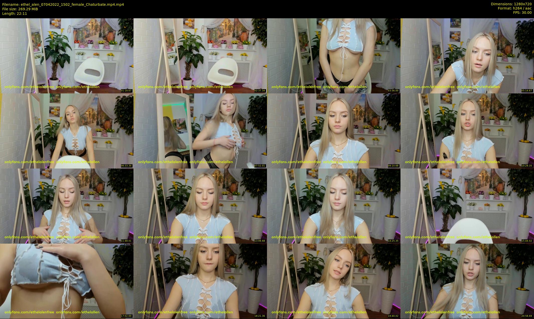 ethel_alen — 23 minute Chaturbate female cam show recording, 720p, Apr 7, 2022