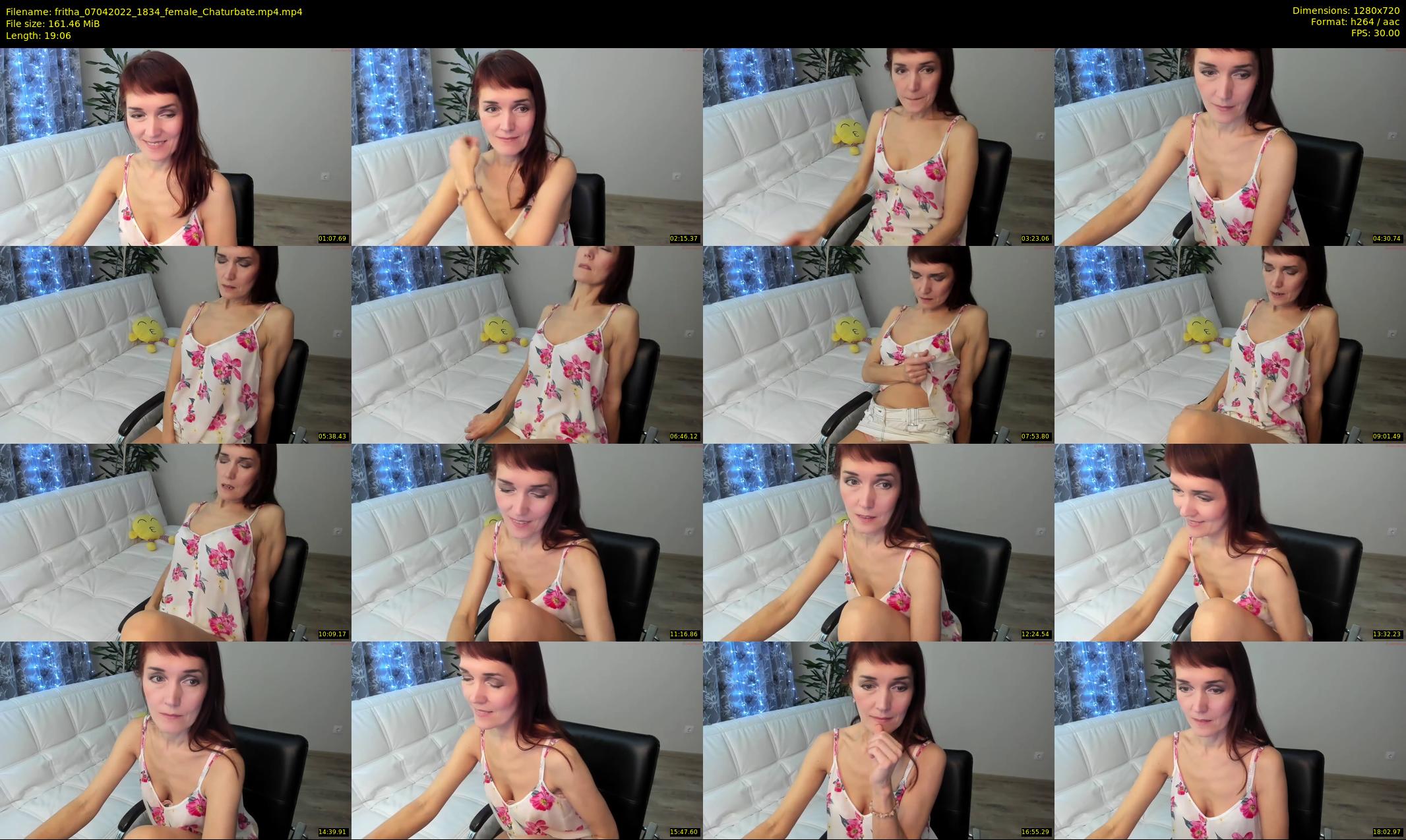 fritha — 20 minute Chaturbate female cam show recording, 720p, Apr 7, 2022