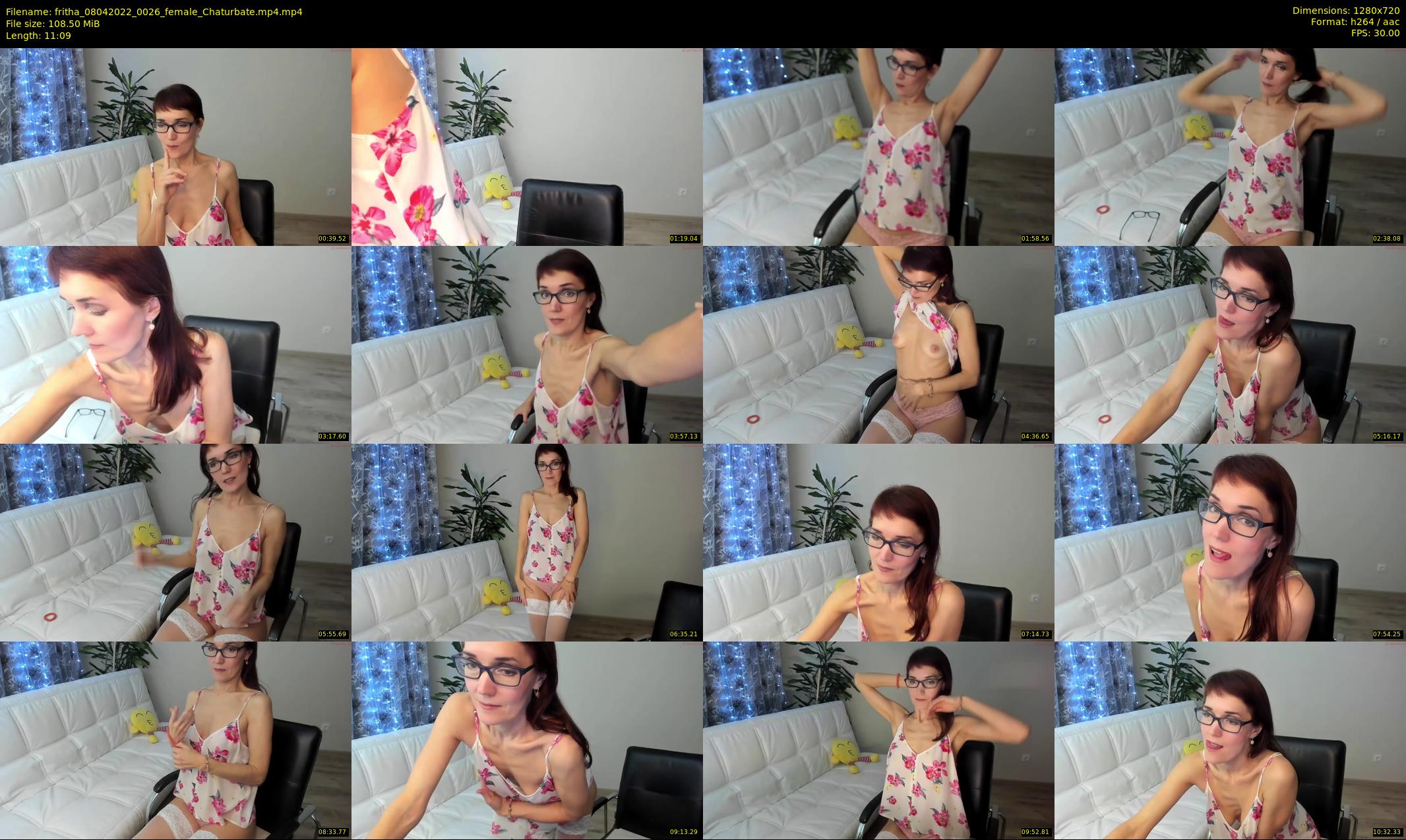 fritha — 12 minute Chaturbate female cam show recording, 720p, Apr 8, 2022