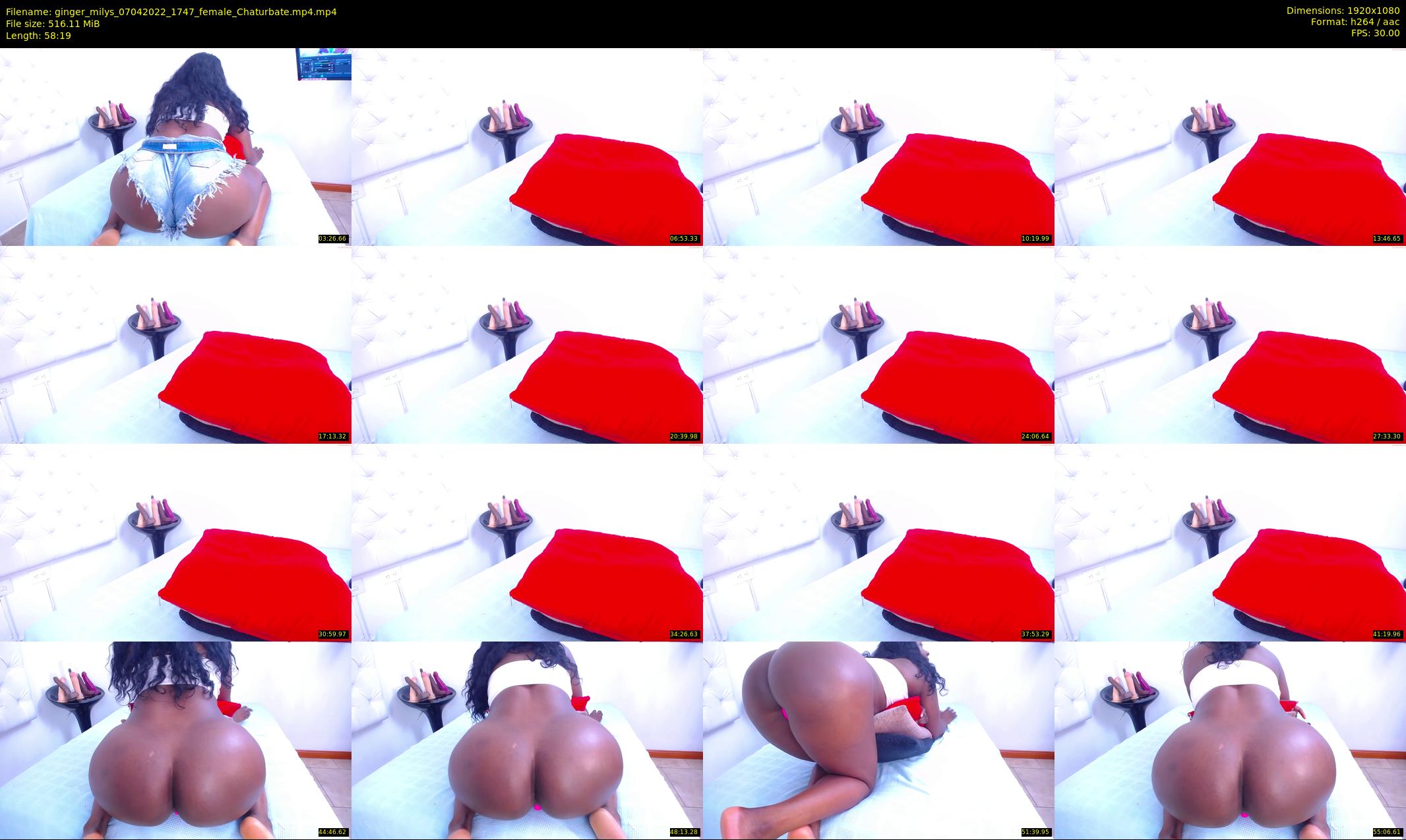 ginger_milys — 59 minute Chaturbate female cam show recording, 1080p, Apr 7, 2022
