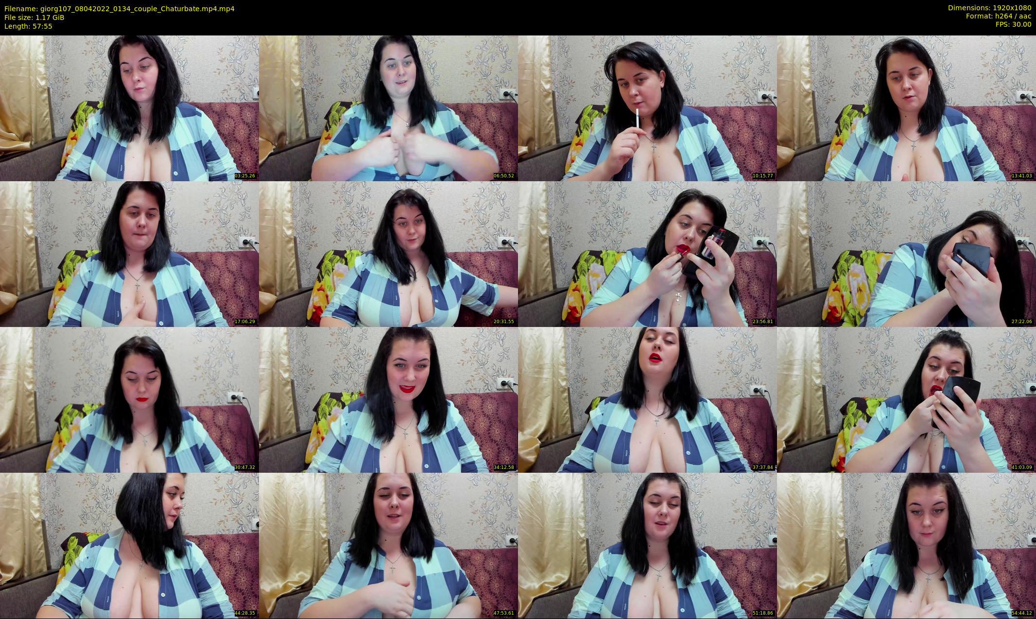 giorg107 — 58 minute Chaturbate couple cam show recording, 1080p, Apr 8, 2022
