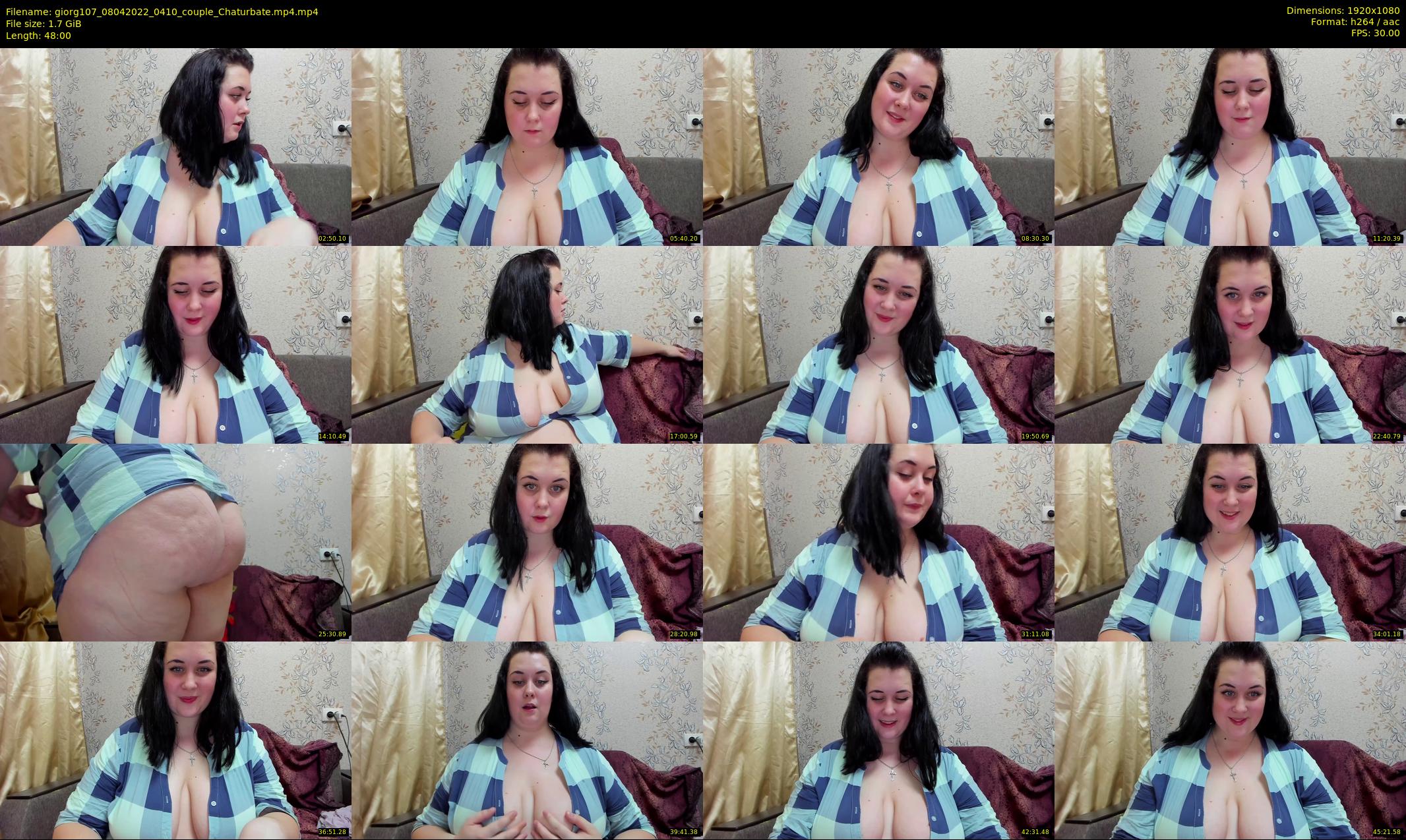 giorg107 — 48 minute Chaturbate couple cam show recording, 1080p, Apr 8, 2022