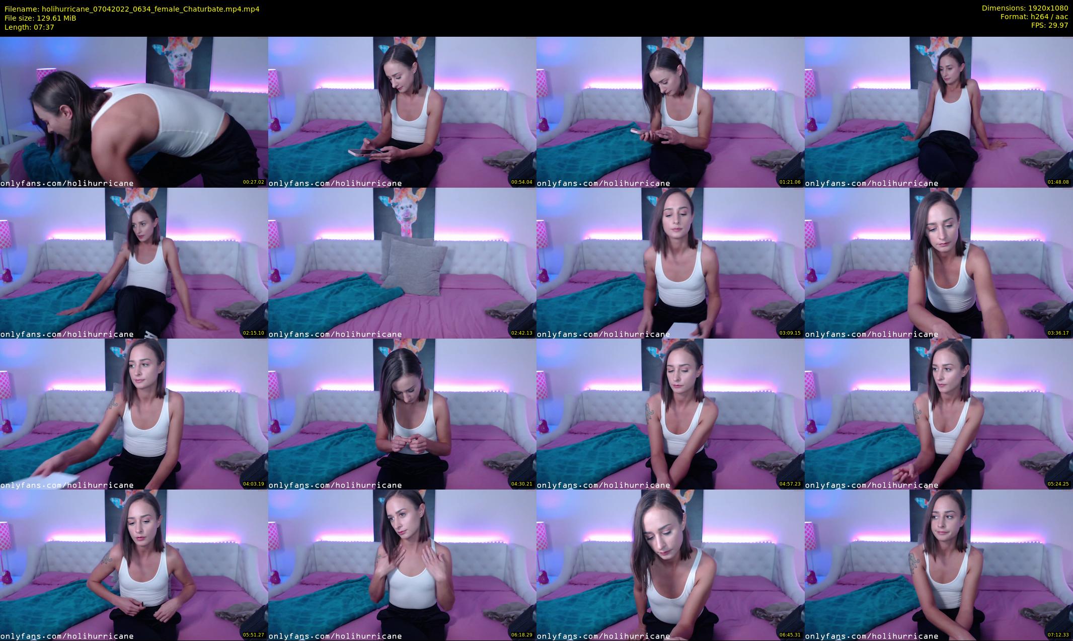 holihurricane — 8 minute Chaturbate female cam show recording, 1080p, Apr 7, 2022