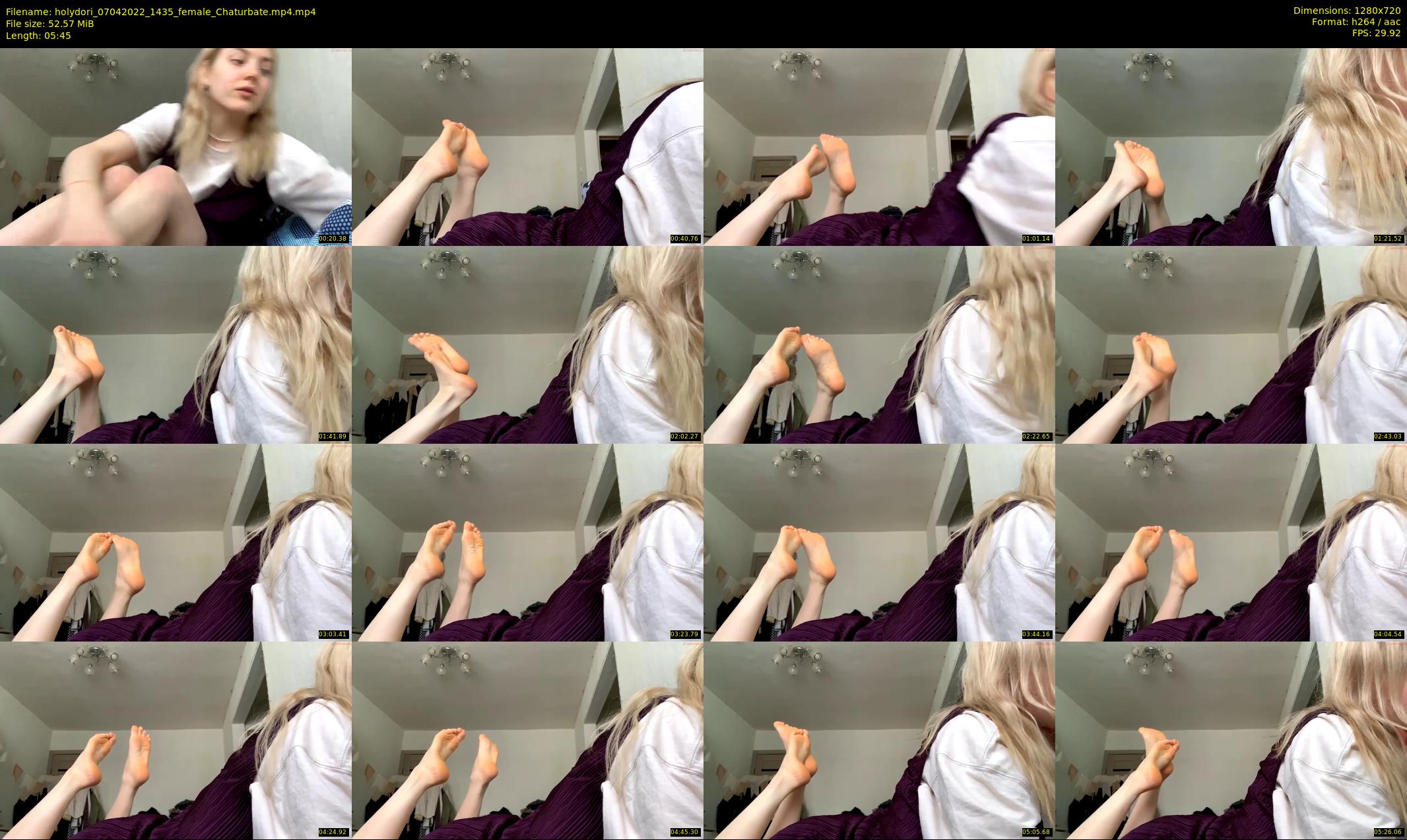 holydori — 6 minute Chaturbate female cam show recording, 720p, Apr 7, 2022