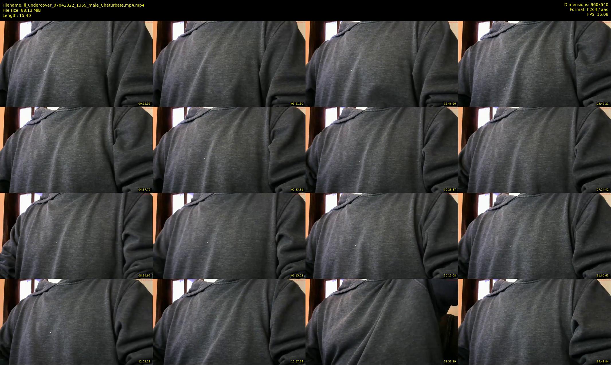 il_undercover — 16 minute Chaturbate male cam show recording, 480p, Apr 7, 2022