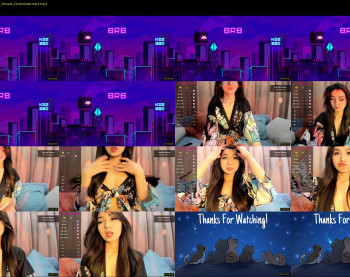 iminako — 22 minute Chaturbate female cam show recording, 1080p, Apr 7, 2022