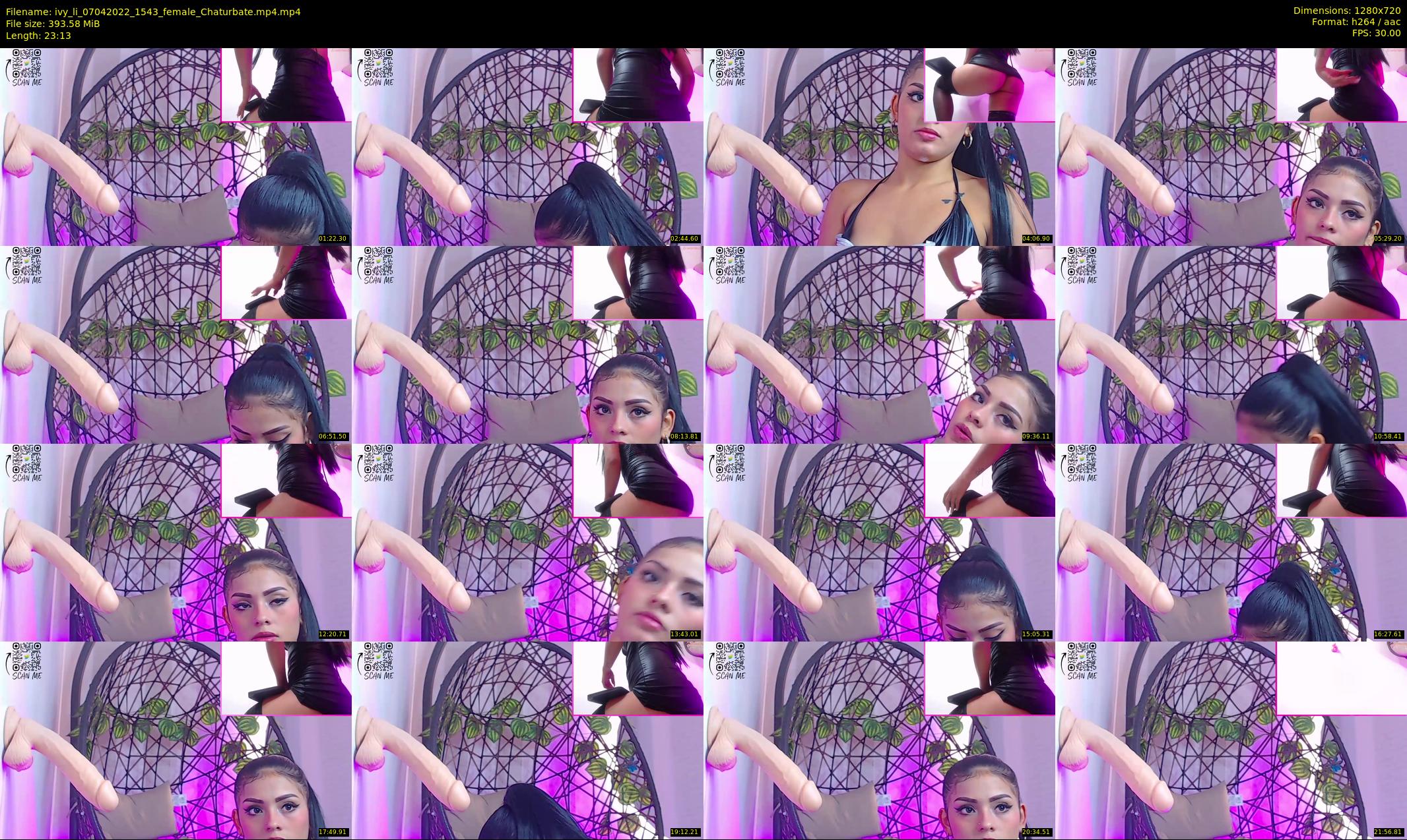 ivy_li — 24 minute Chaturbate female cam show recording, 720p, Apr 7, 2022