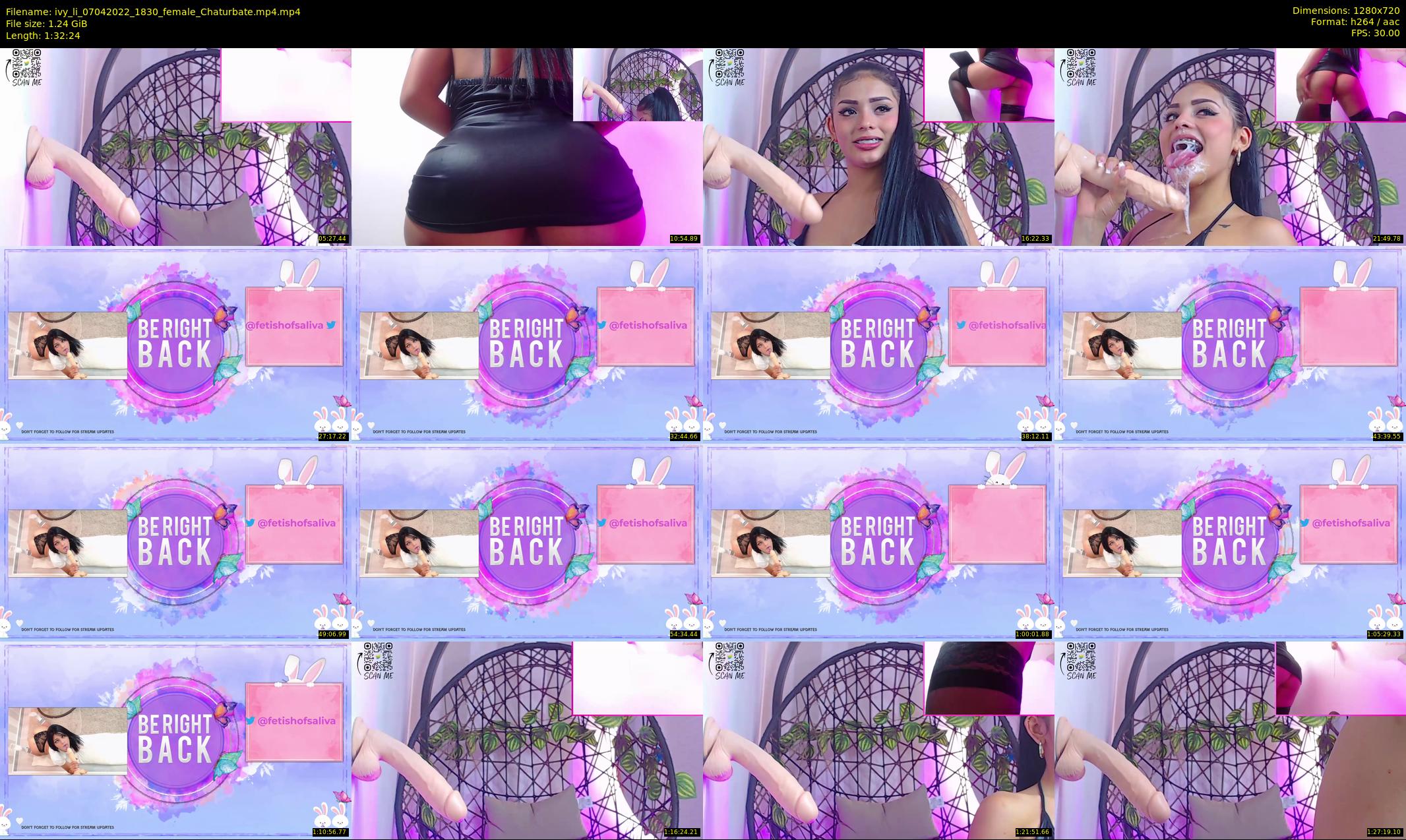 ivy_li — 93 minute Chaturbate female cam show recording, 720p, Apr 7, 2022