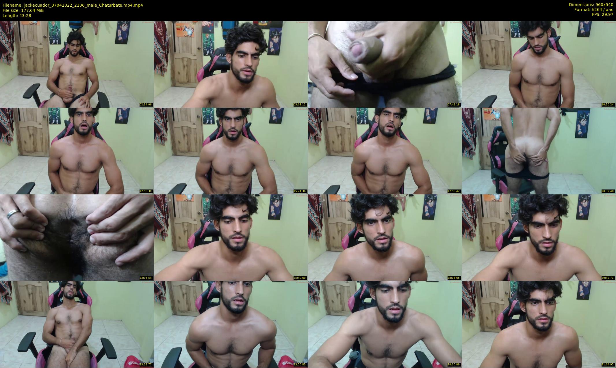 jackecuador — 44 minute Chaturbate male cam show recording, 480p, Apr 7, 2022