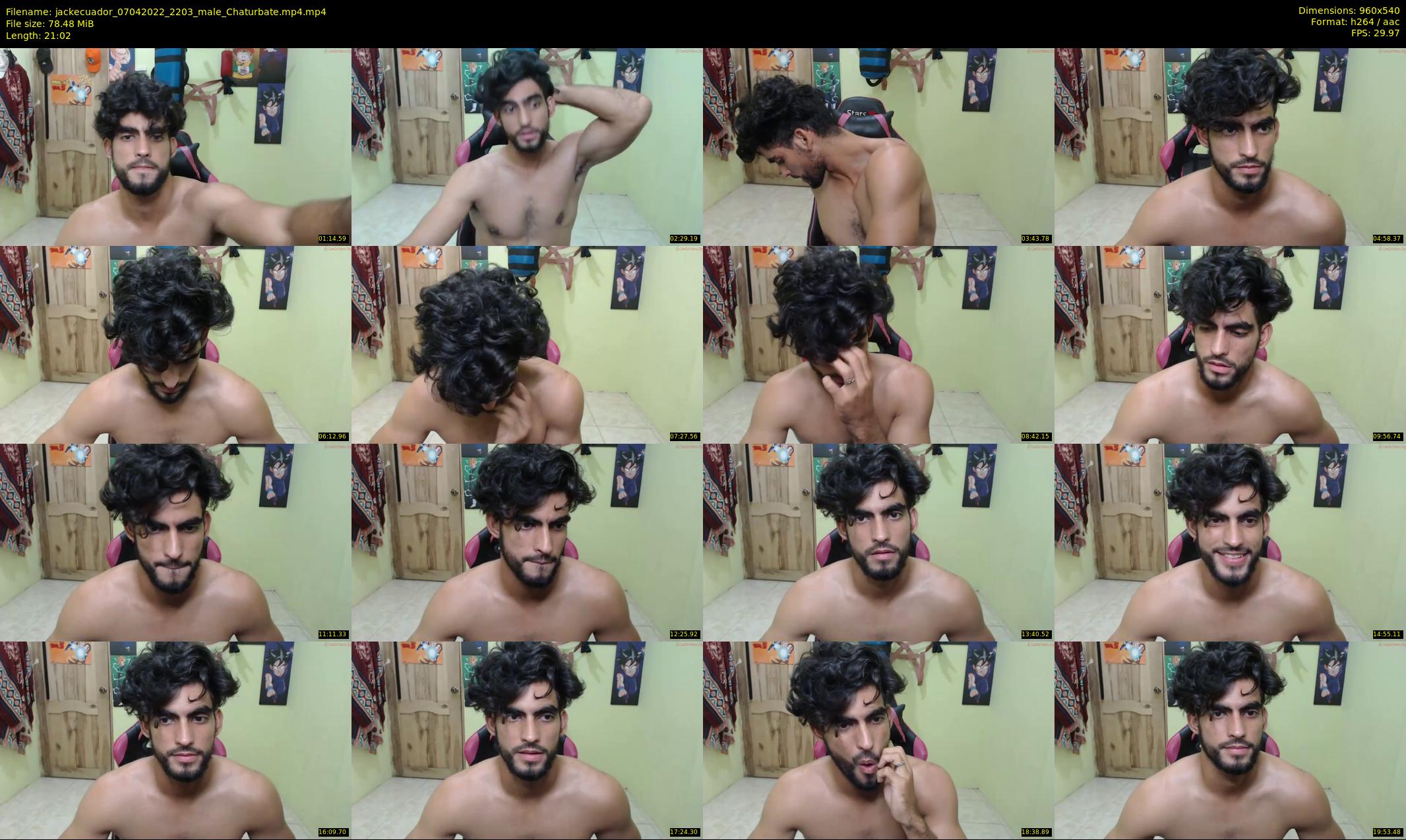 jackecuador — 22 minute Chaturbate male cam show recording, 480p, Apr 7, 2022