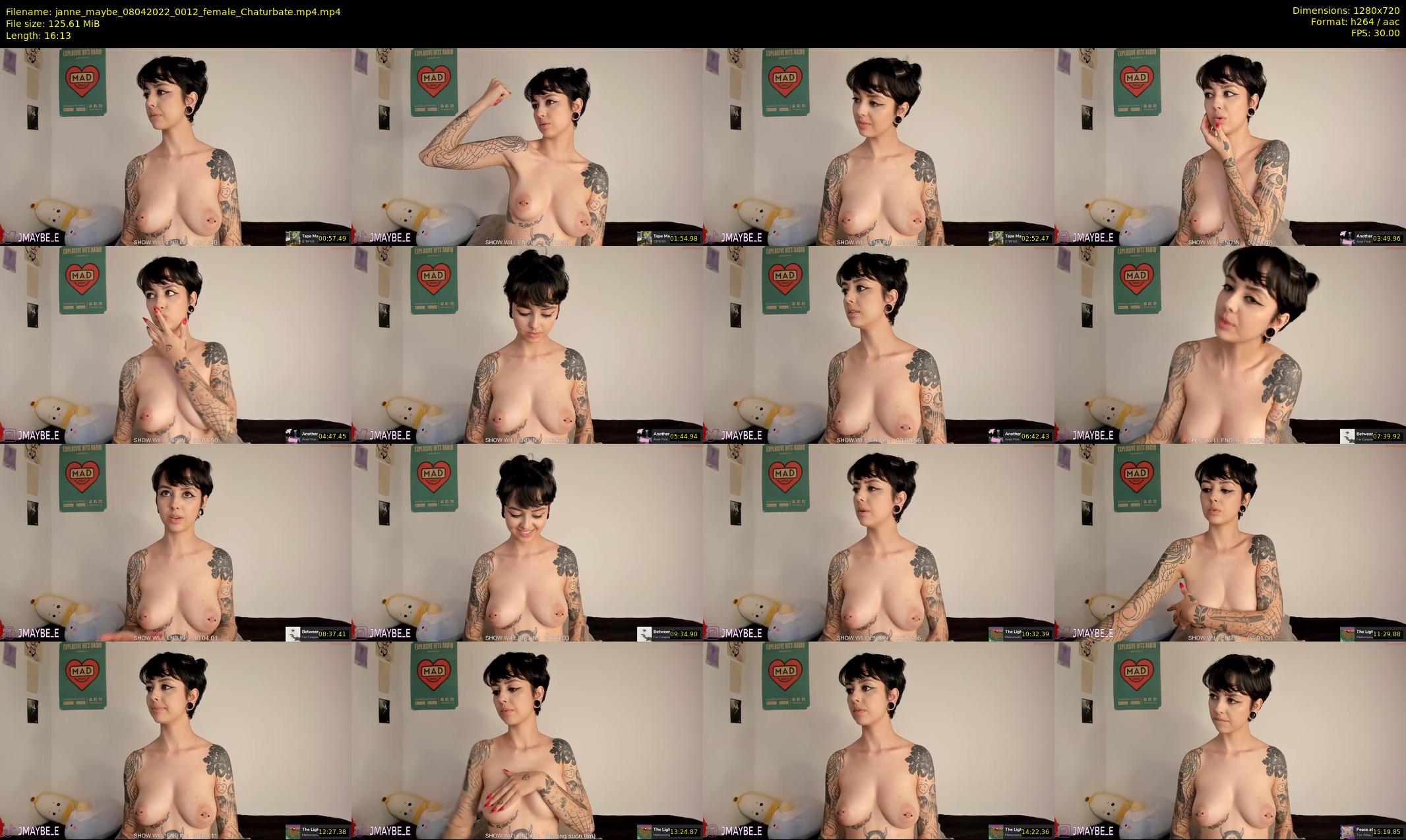 janne_maybe — 17 minute Chaturbate female cam show recording, 720p, Apr 8, 2022