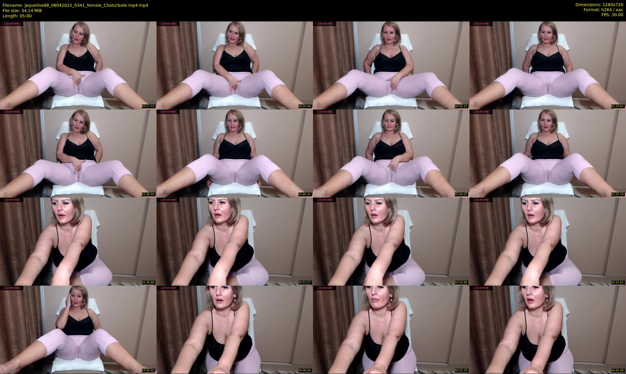 jaqueline88 — 5 minute Chaturbate female cam show recording, 720p, Apr 8, 2022