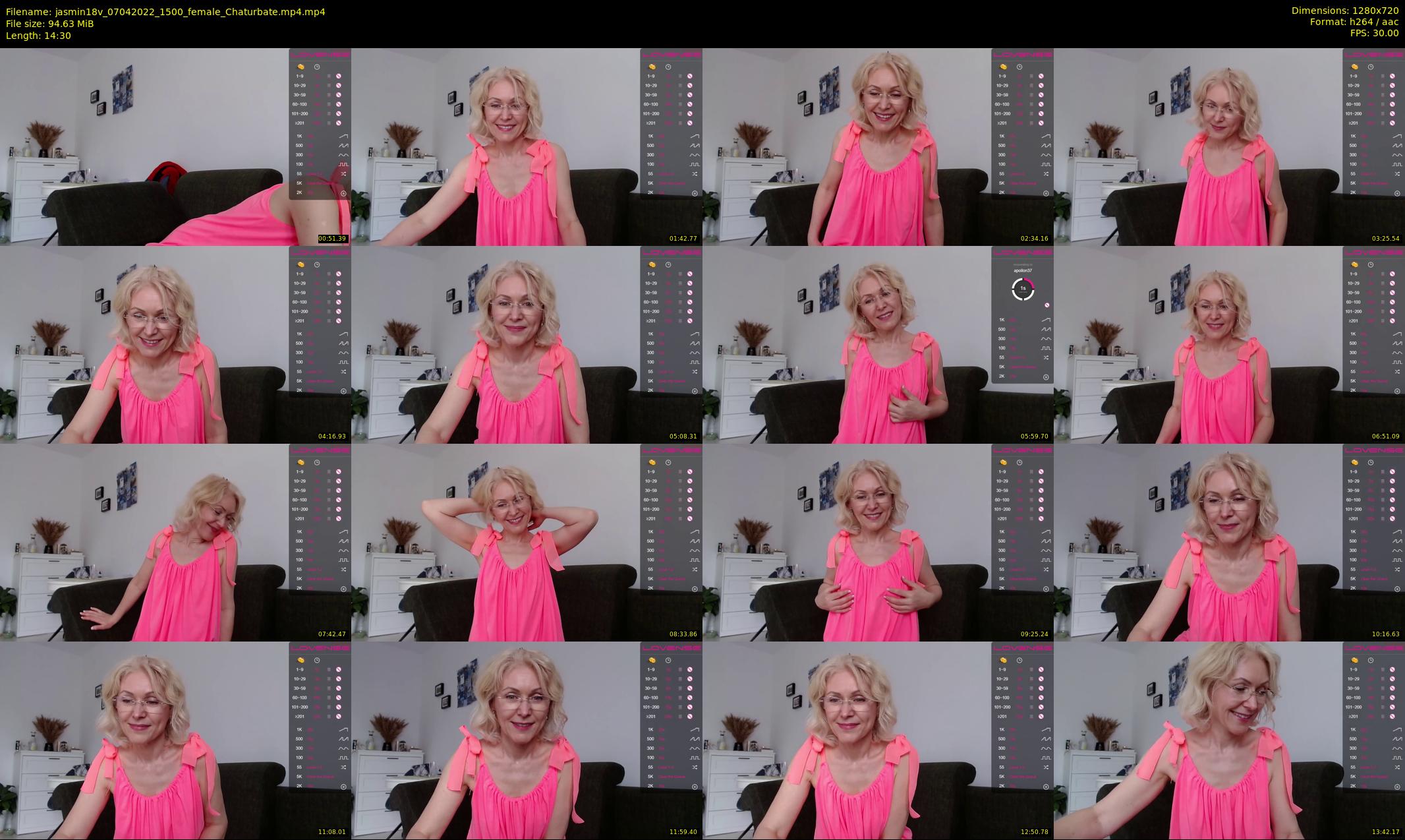 jasmin18v — 15 minute Chaturbate female cam show recording, 720p, Apr 7, 2022