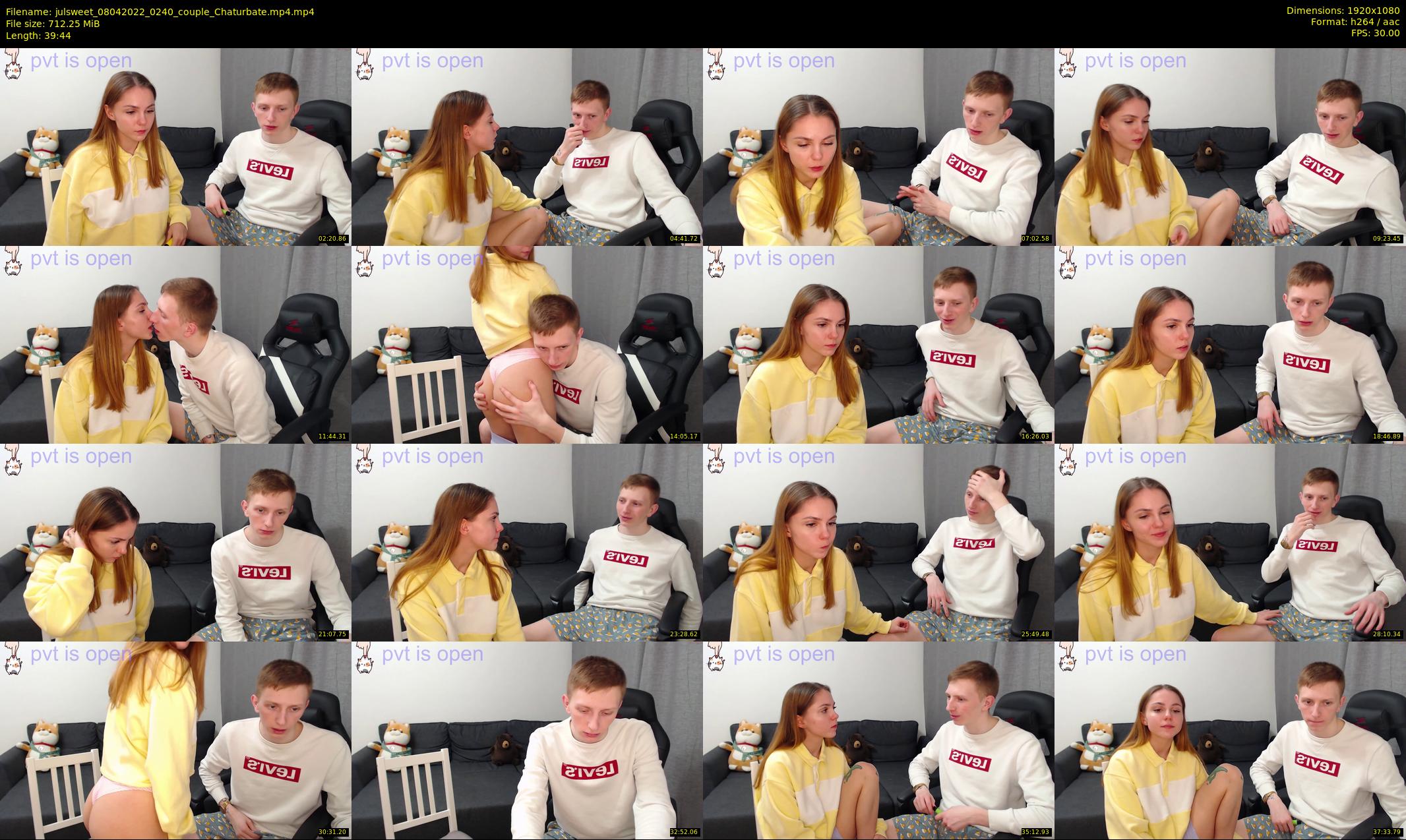 julsweet — 40 minute Chaturbate male cam show recording, 1080p, Apr 8, 2022