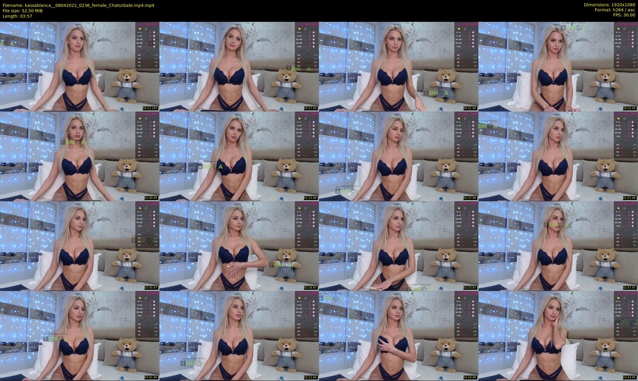 kassablanca_ — 4 minute Chaturbate female cam show recording, 1080p, Apr 8, 2022