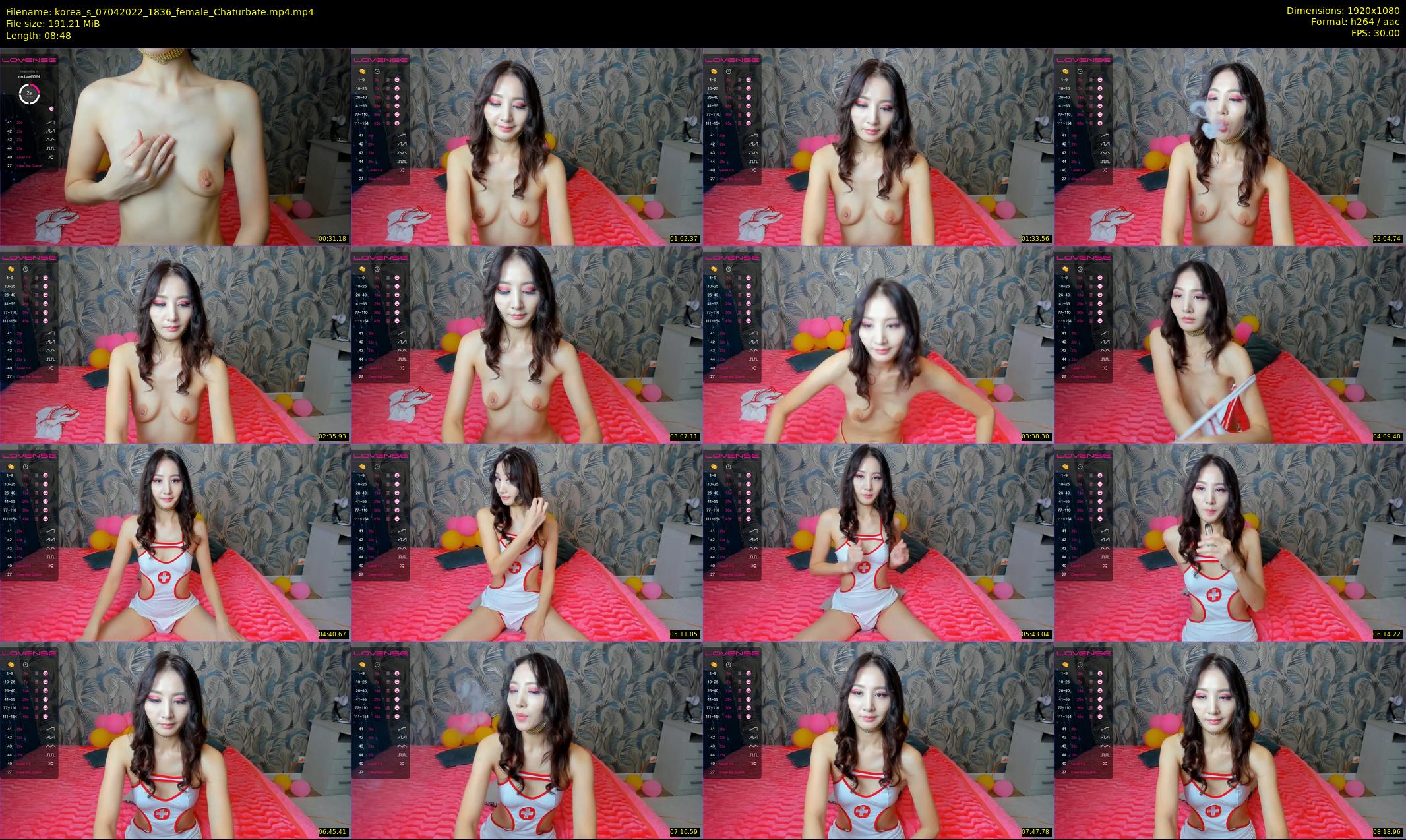 korea_s — 9 minute Chaturbate female cam show recording, 1080p, Apr 7, 2022