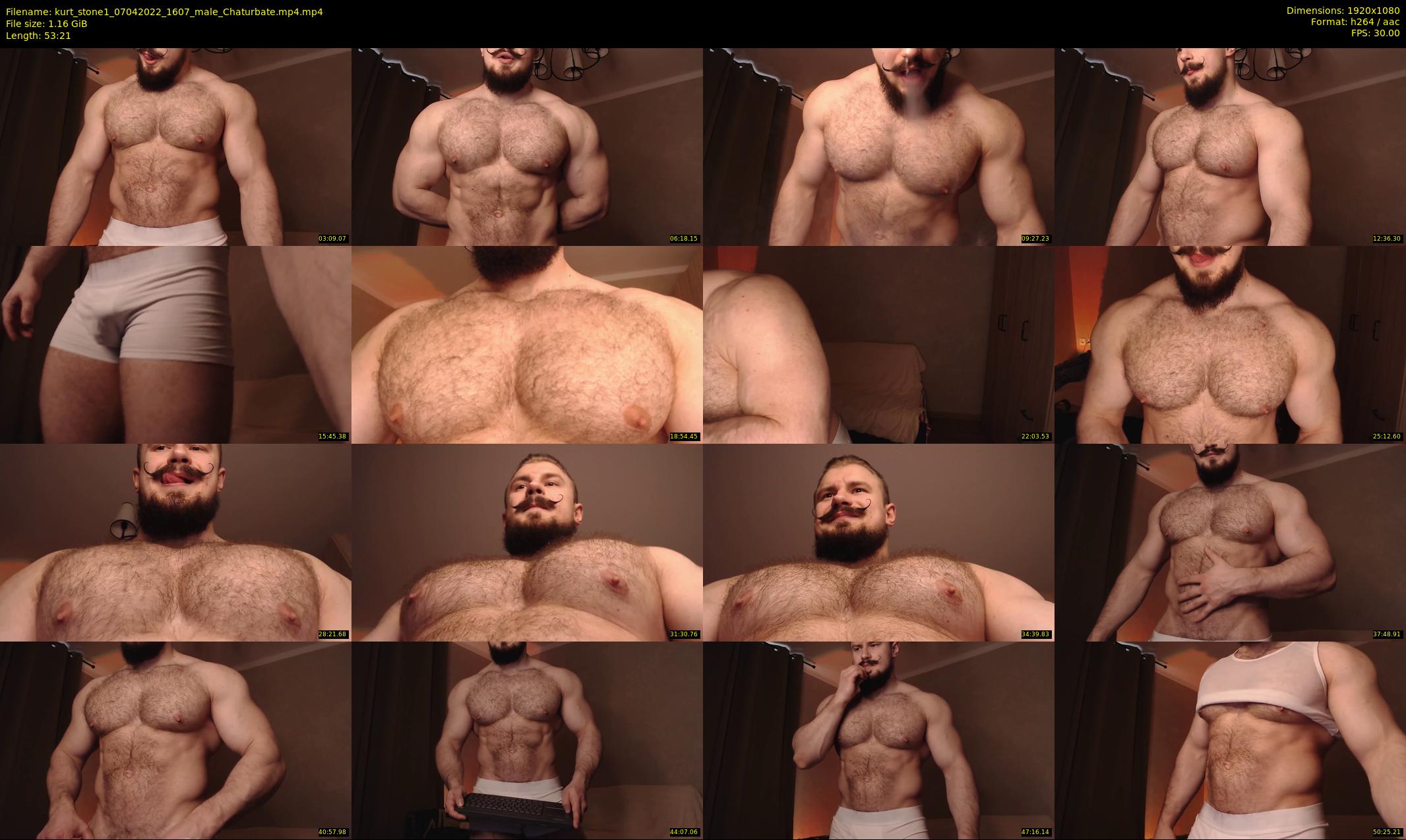 kurt_stone1 — 54 minute Chaturbate male cam show recording, 1080p, Apr 7, 2022