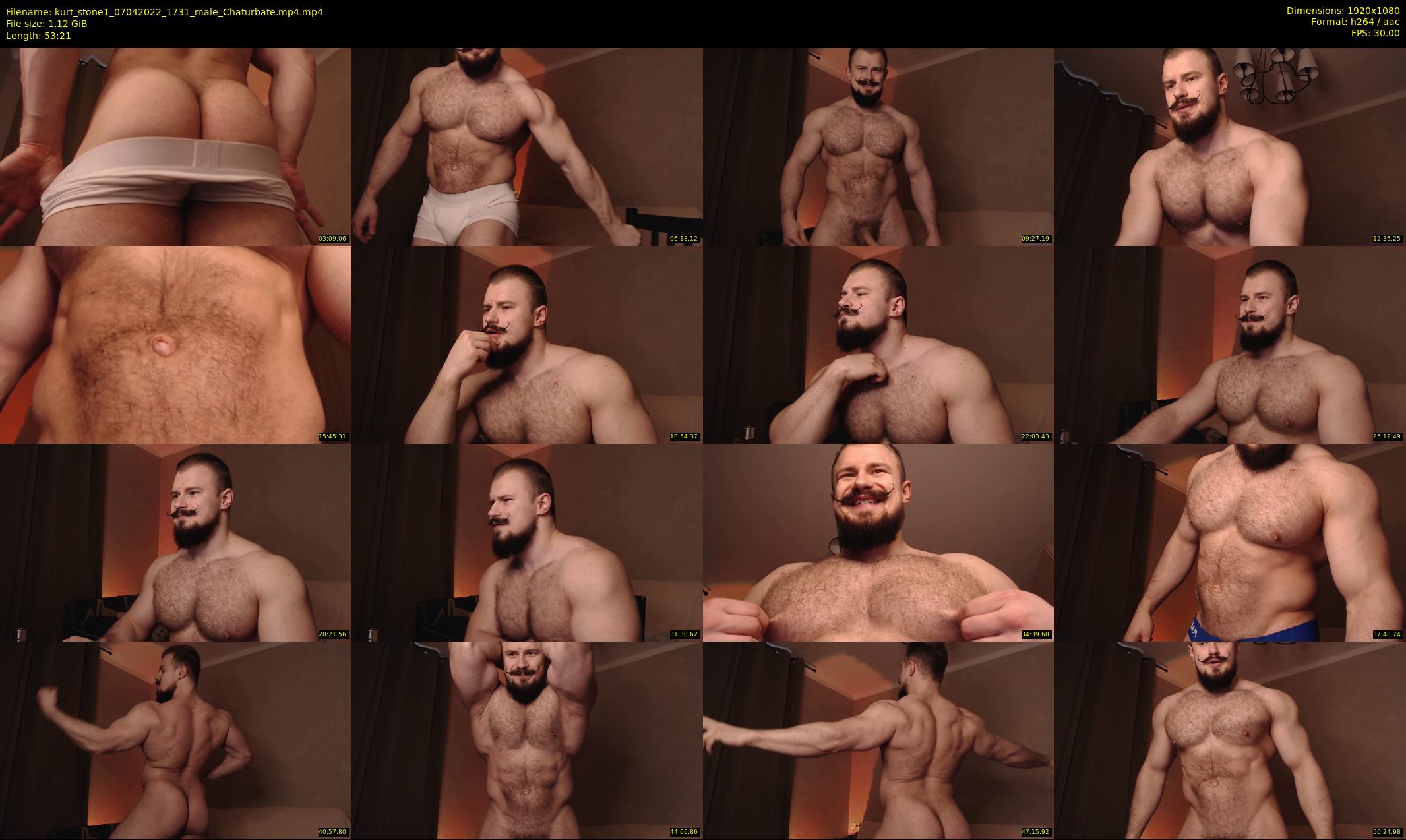 kurt_stone1 — 54 minute Chaturbate male cam show recording, 1080p, Apr 7, 2022