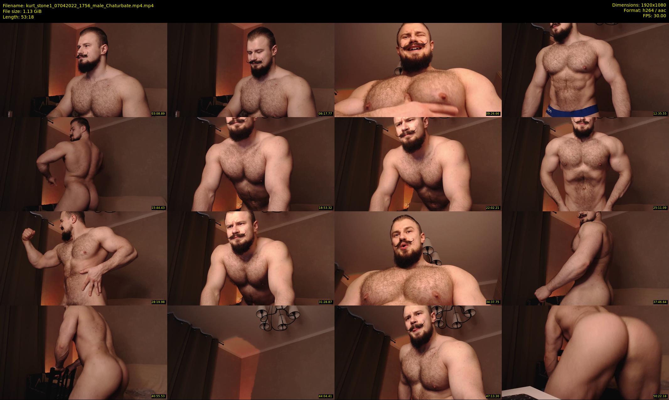kurt_stone1 — 54 minute Chaturbate male cam show recording, 1080p, Apr 7, 2022