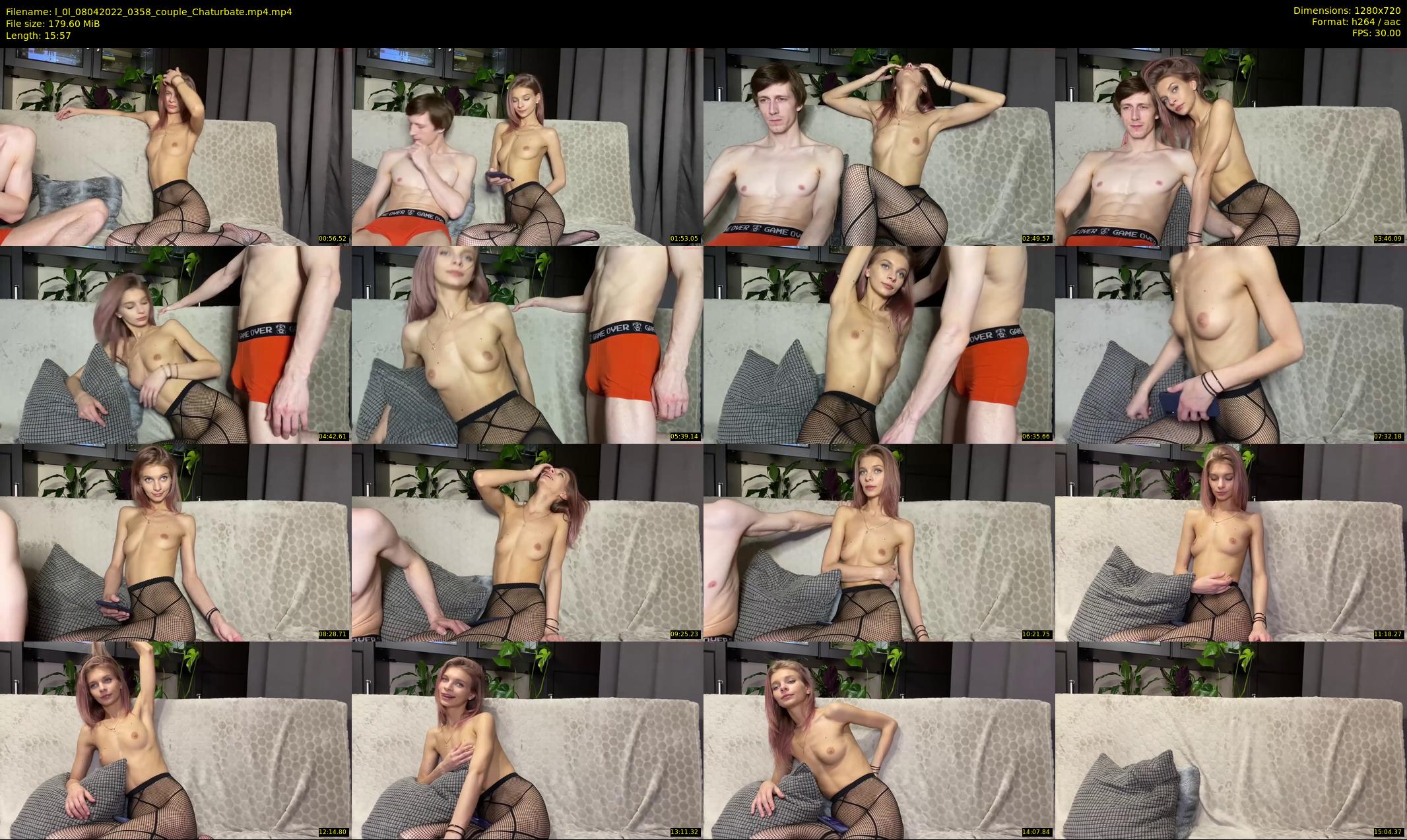 l_0l — 16 minute Chaturbate couple cam show recording, 720p, Apr 8, 2022
