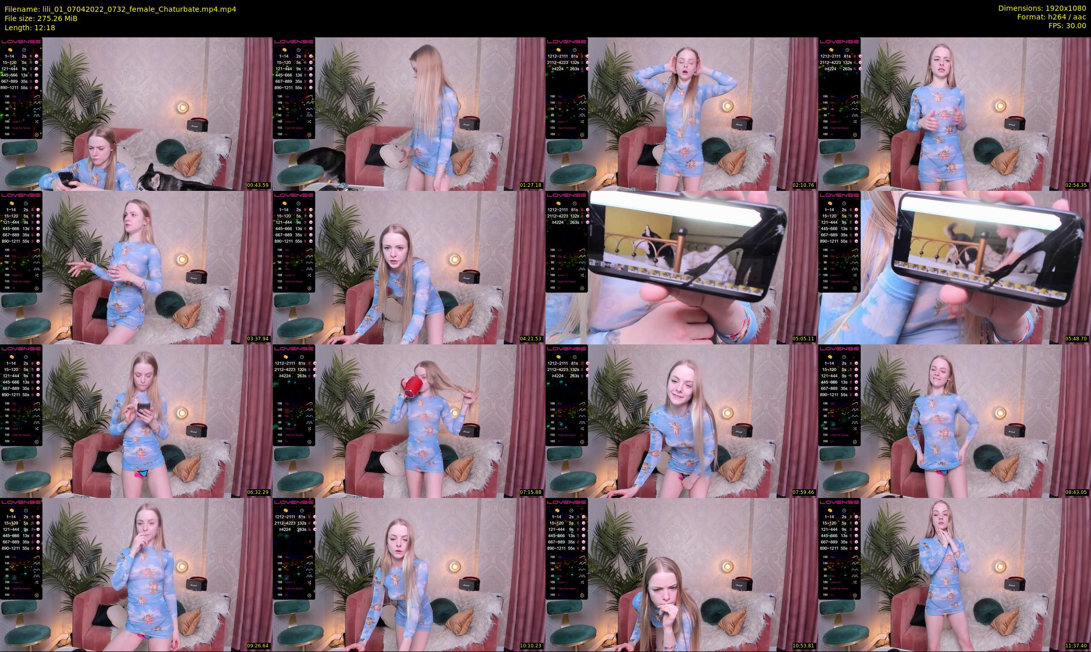 lili_01 — 13 minute Chaturbate female cam show recording, 1080p, Apr 7, 2022