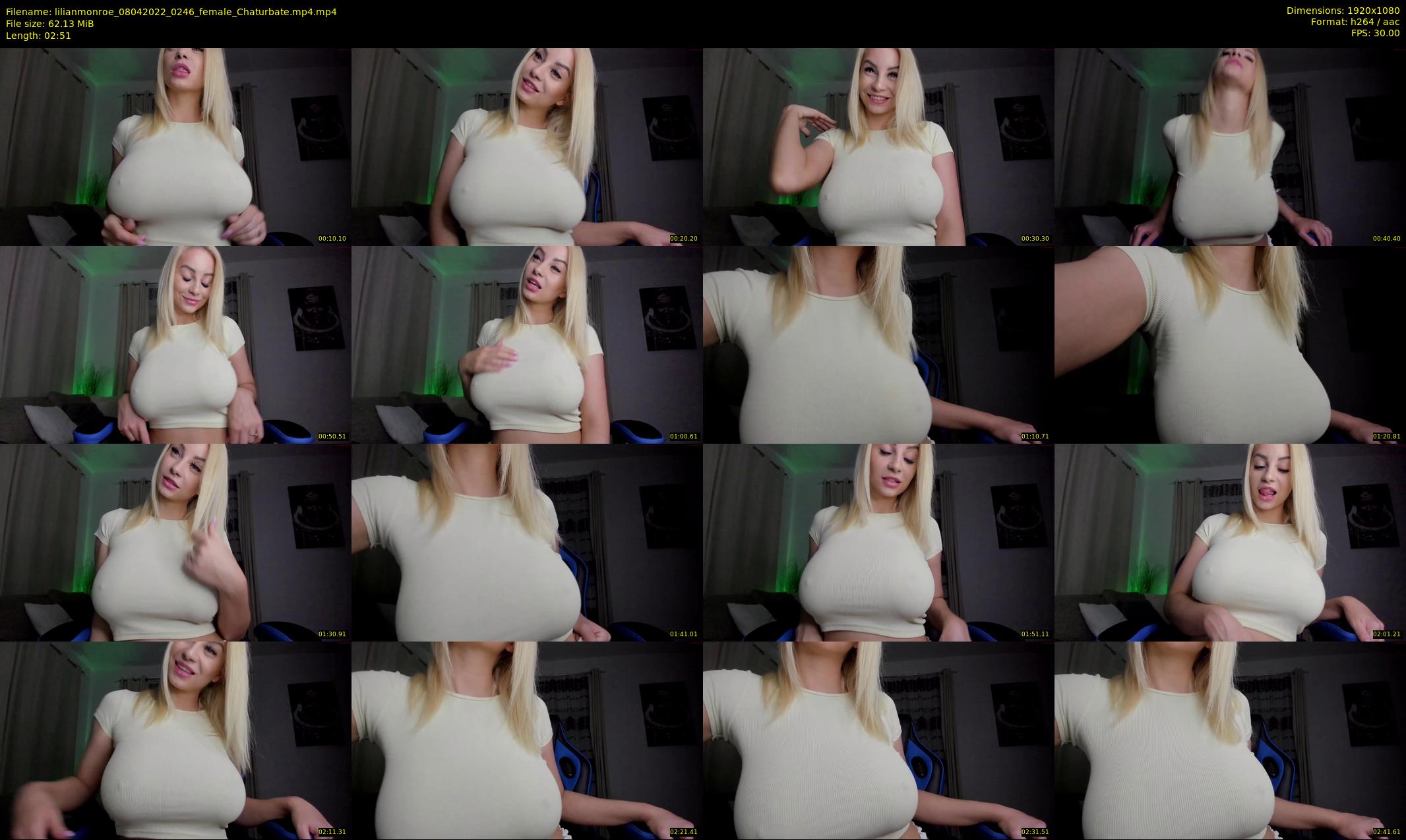lilianmonroe — 3 minute Chaturbate female cam show recording, 1080p, Apr 8, 2022