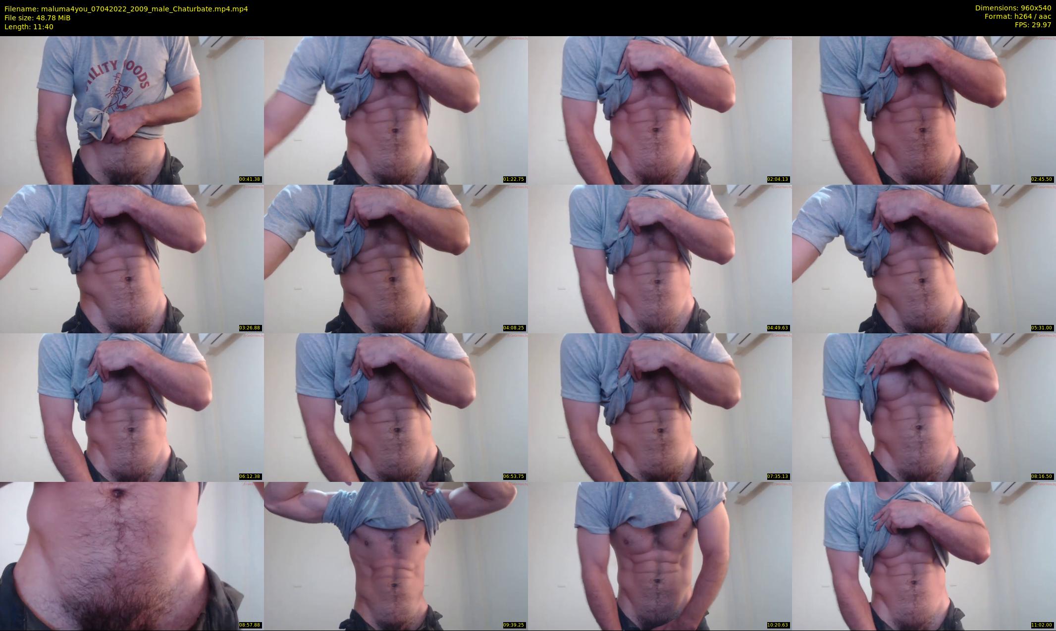 maluma4you — 12 minute Chaturbate male cam show recording, 480p, Apr 7, 2022