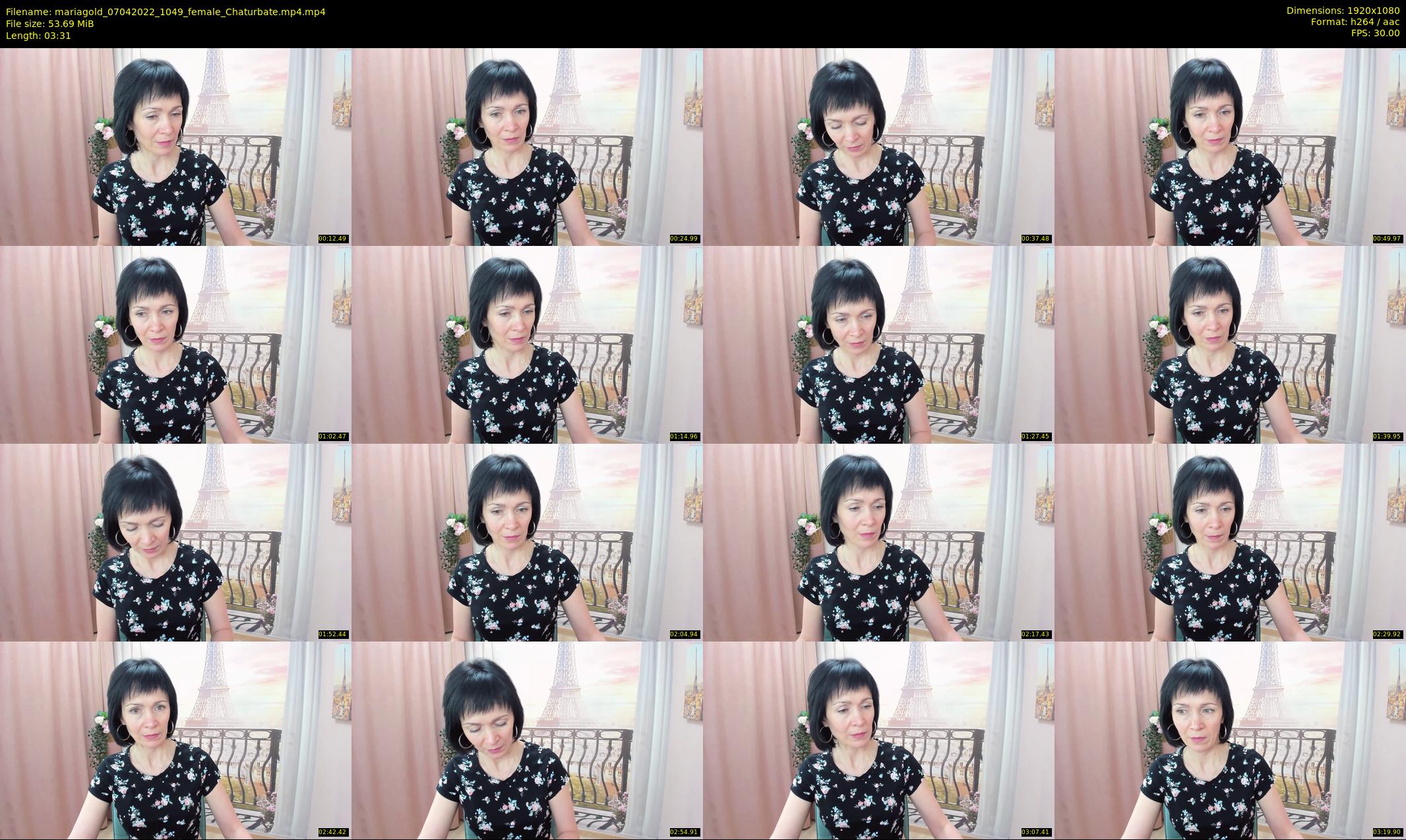 mariagold — 4 minute Chaturbate female cam show recording, 1080p, Apr 7, 2022