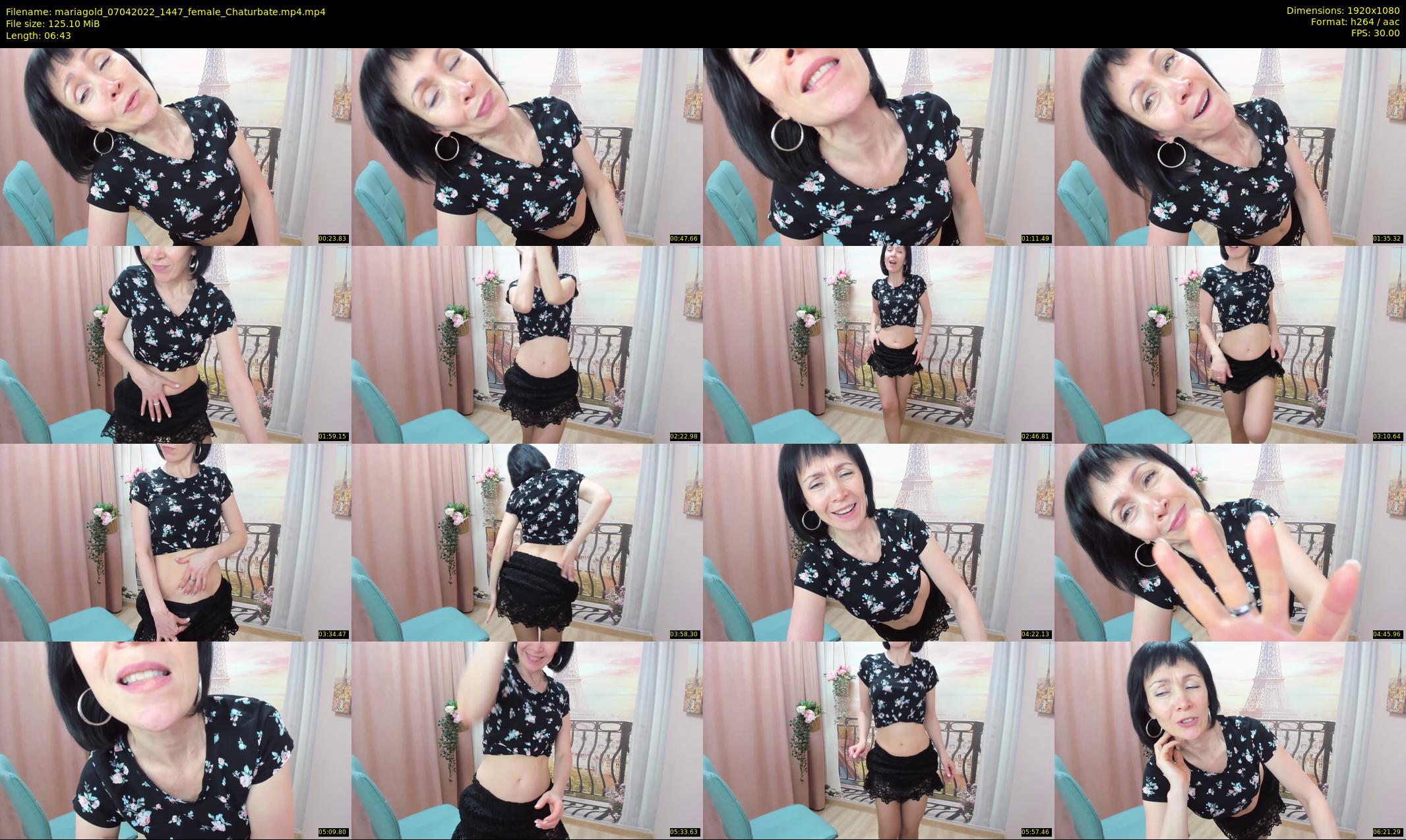 mariagold — 7 minute Chaturbate female cam show recording, 1080p, Apr 7, 2022