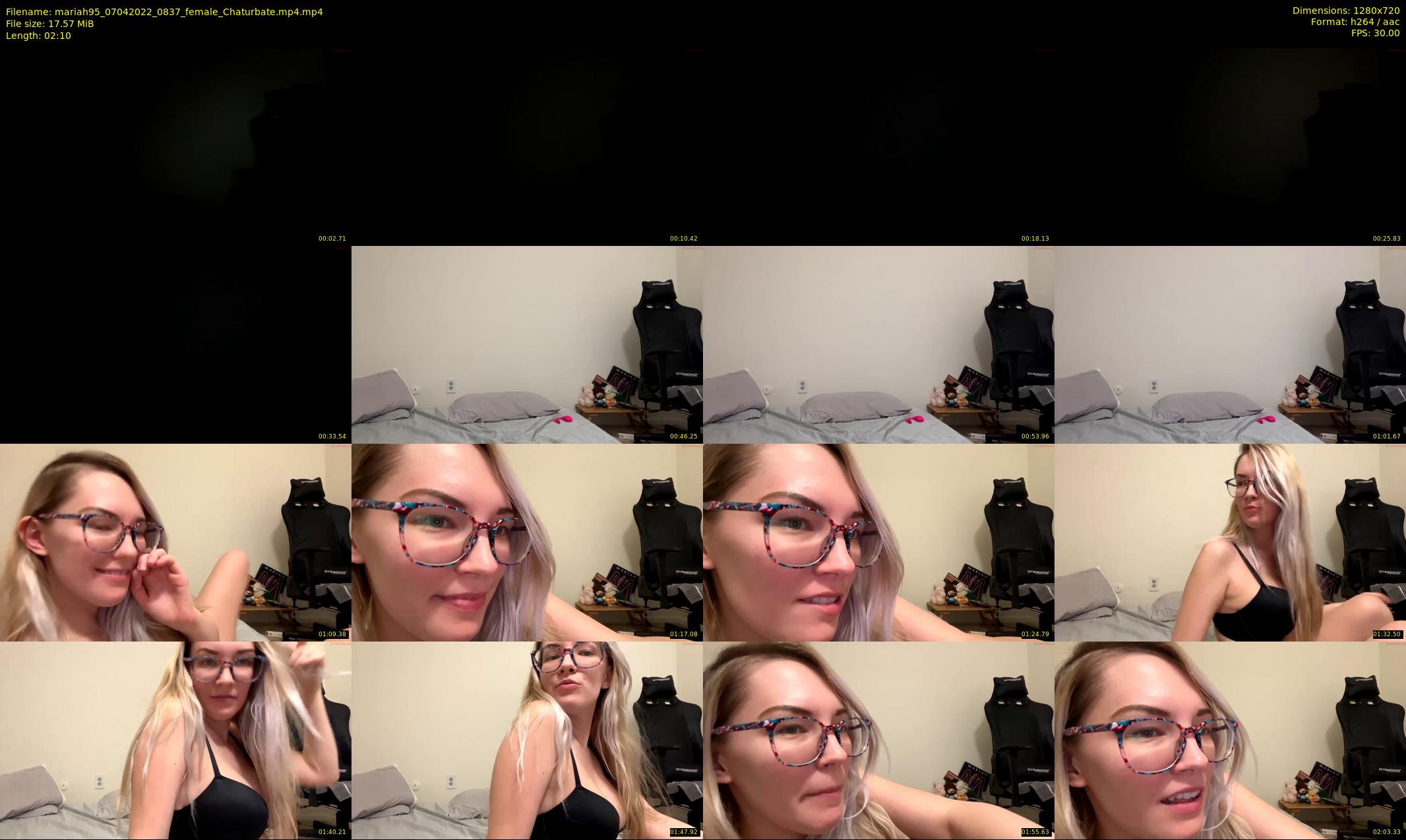 mariah95 — 3 minute Chaturbate female cam show recording, 720p, Apr 7, 2022