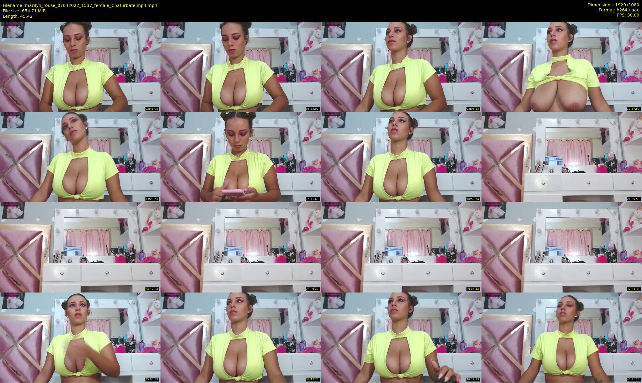 marilyn_rouse — 46 minute Chaturbate female cam show recording, 1080p, Apr 7, 2022