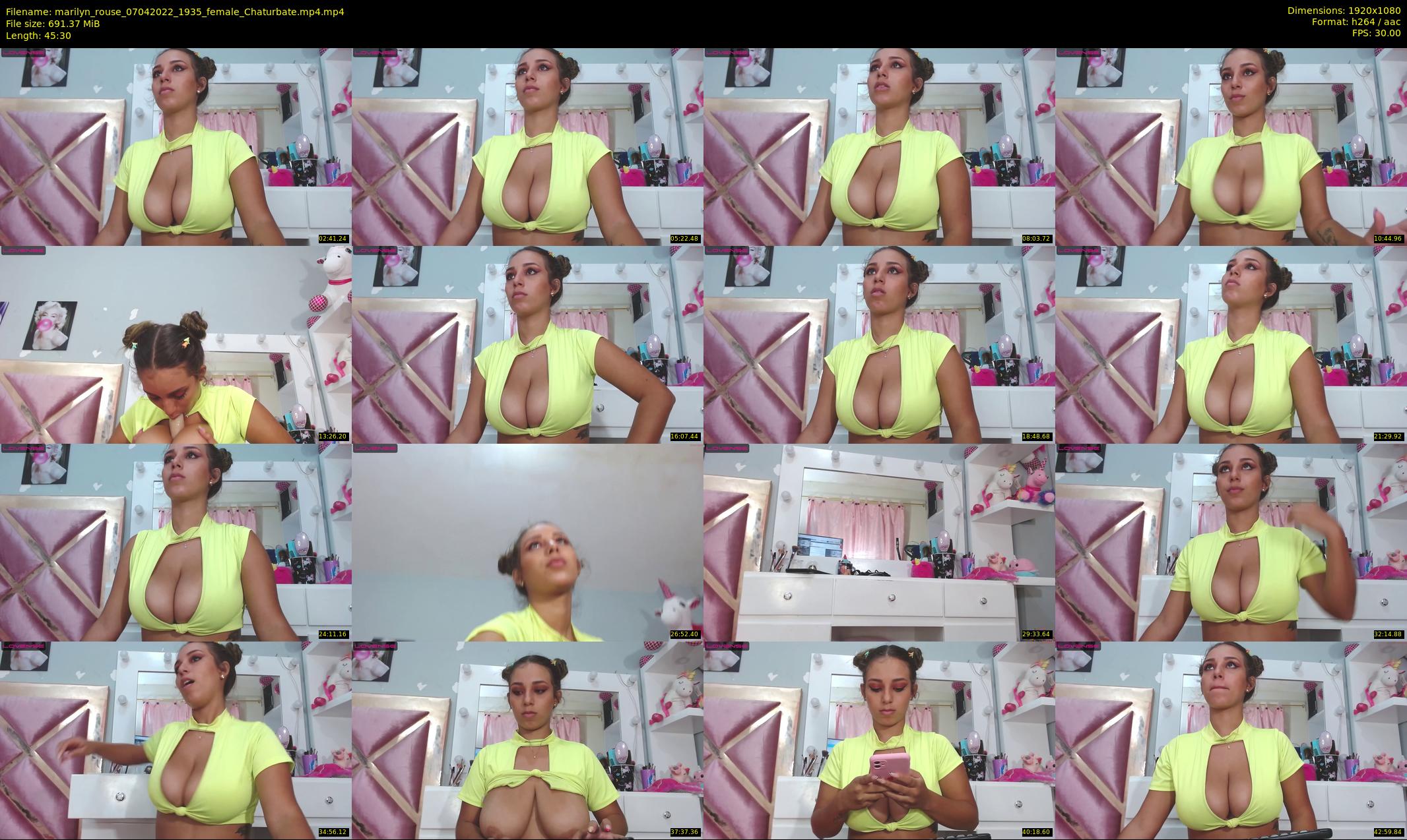 marilyn_rouse — 46 minute Chaturbate female cam show recording, 1080p, Apr 7, 2022
