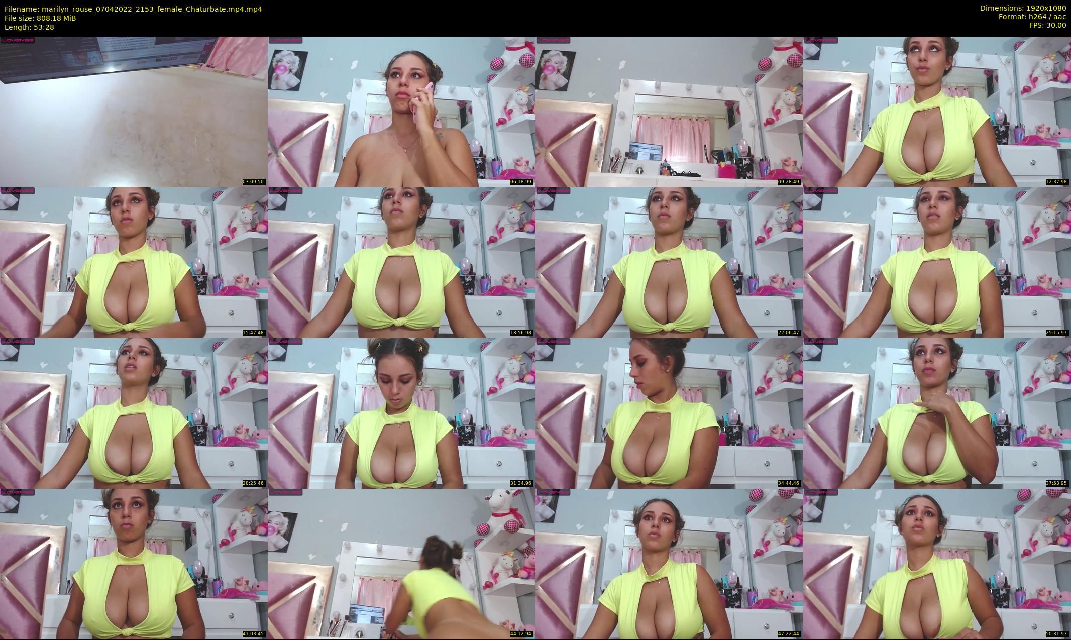 marilyn_rouse — 54 minute Chaturbate female cam show recording, 1080p, Apr 7, 2022