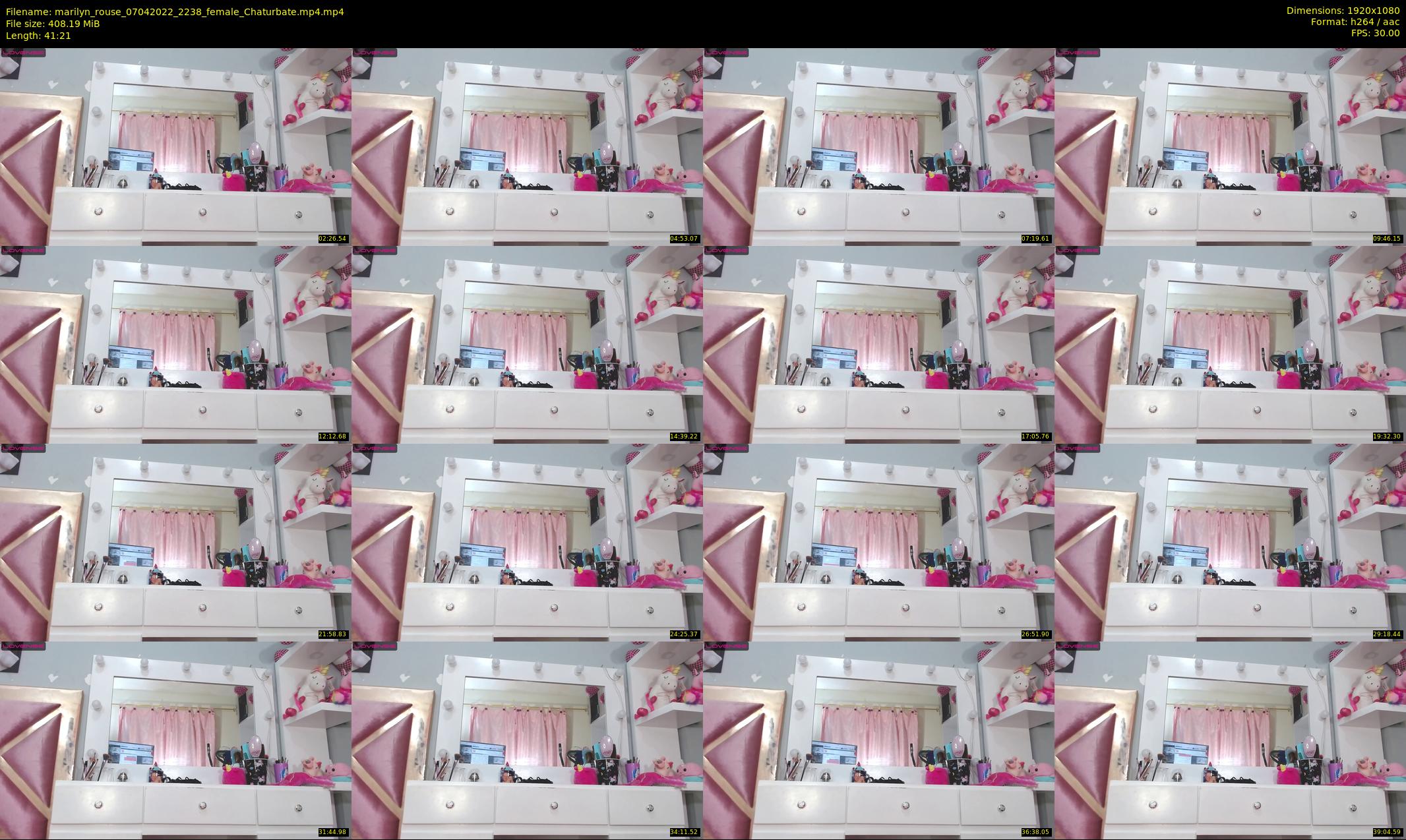marilyn_rouse — 42 minute Chaturbate female cam show recording, 1080p, Apr 7, 2022