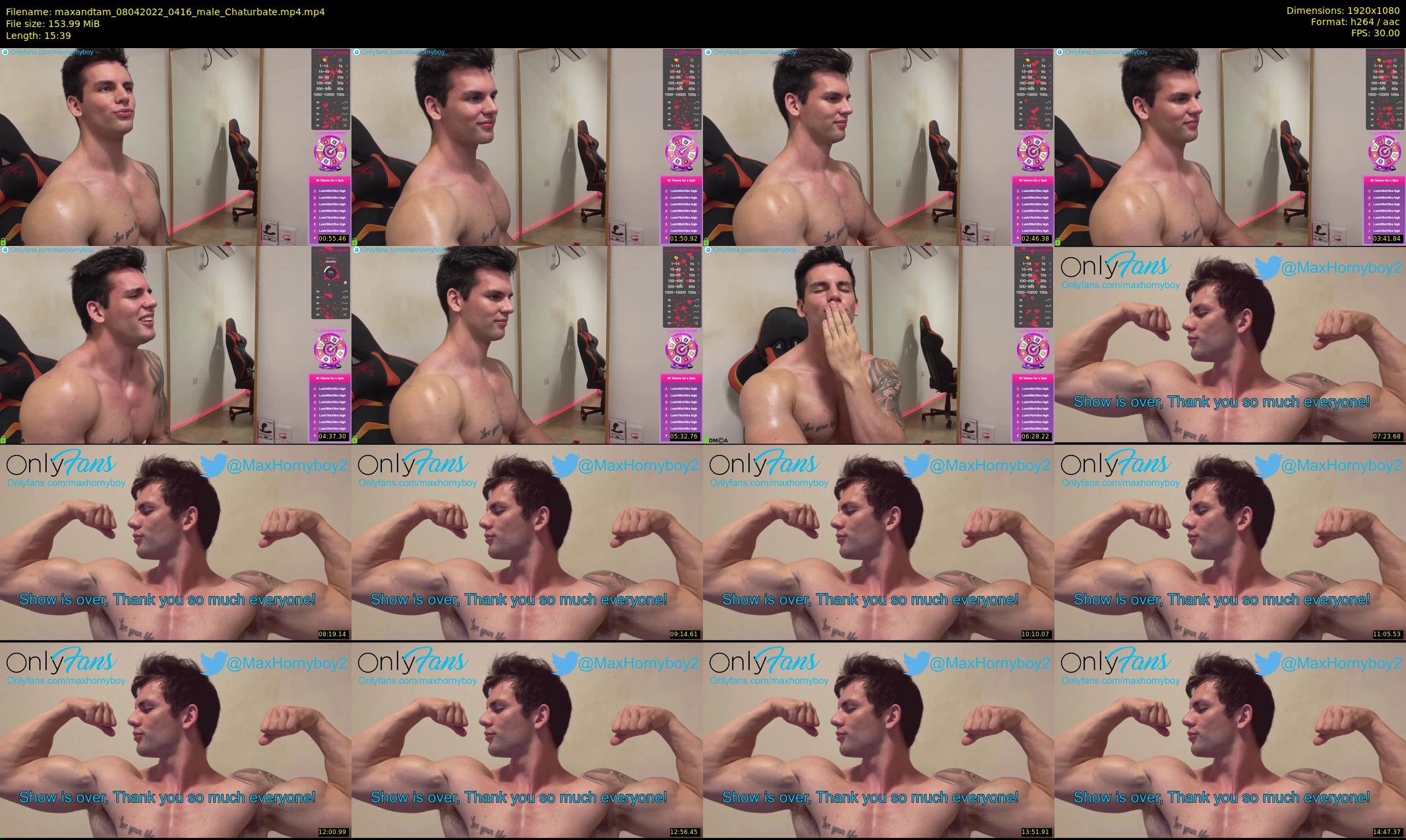 maxandtam — 16 minute Chaturbate couple cam show recording, 1080p, Apr 8, 2022