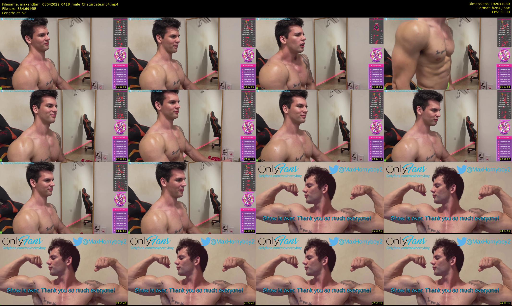 maxandtam — 26 minute Chaturbate couple cam show recording, 1080p, Apr 8, 2022