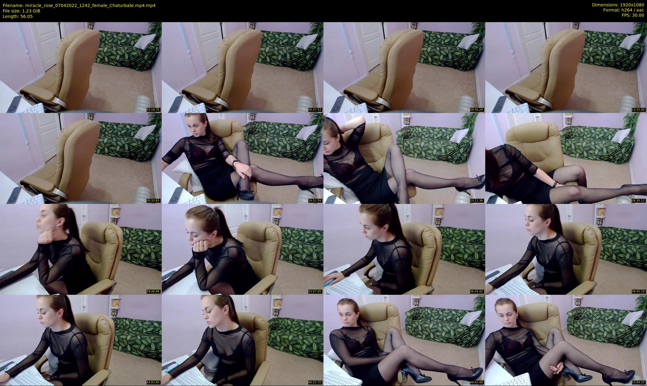 miracle_rose — 57 minute Chaturbate female cam show recording, 1080p, Apr 7, 2022