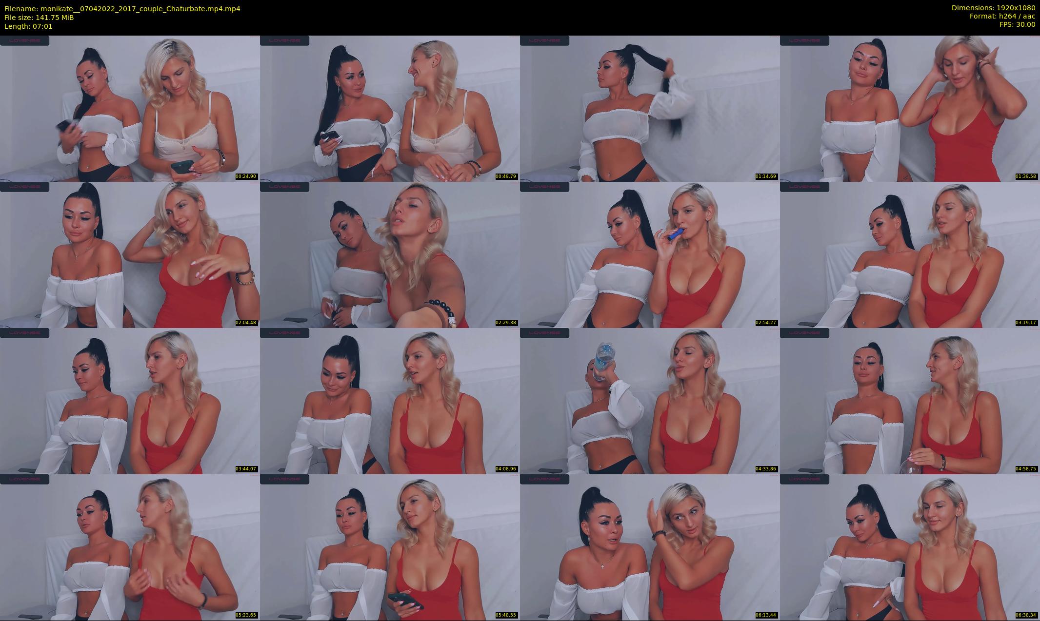 monikate_ — 8 minute Chaturbate couple cam show recording, 1080p, Apr 7, 2022